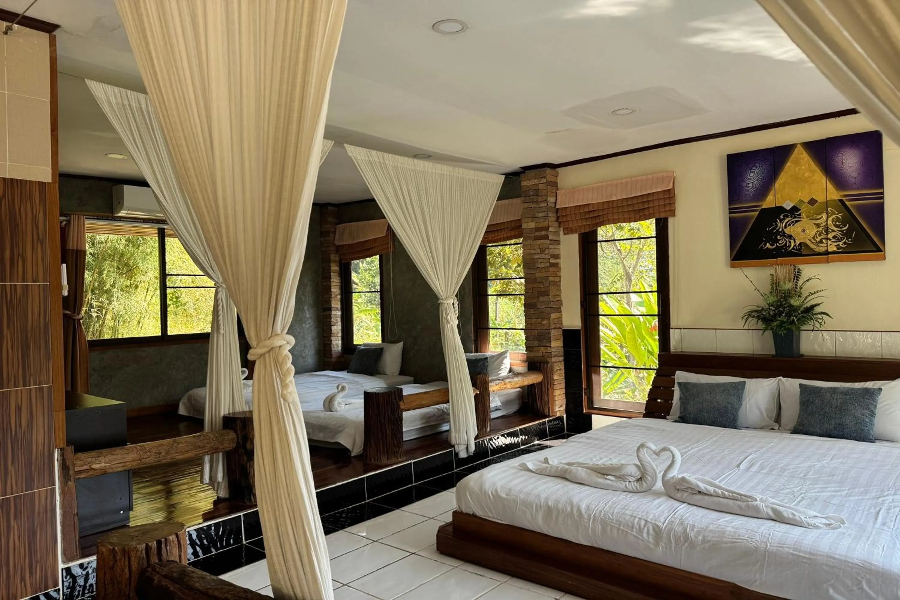 Bed in Tung Lakorn Farm