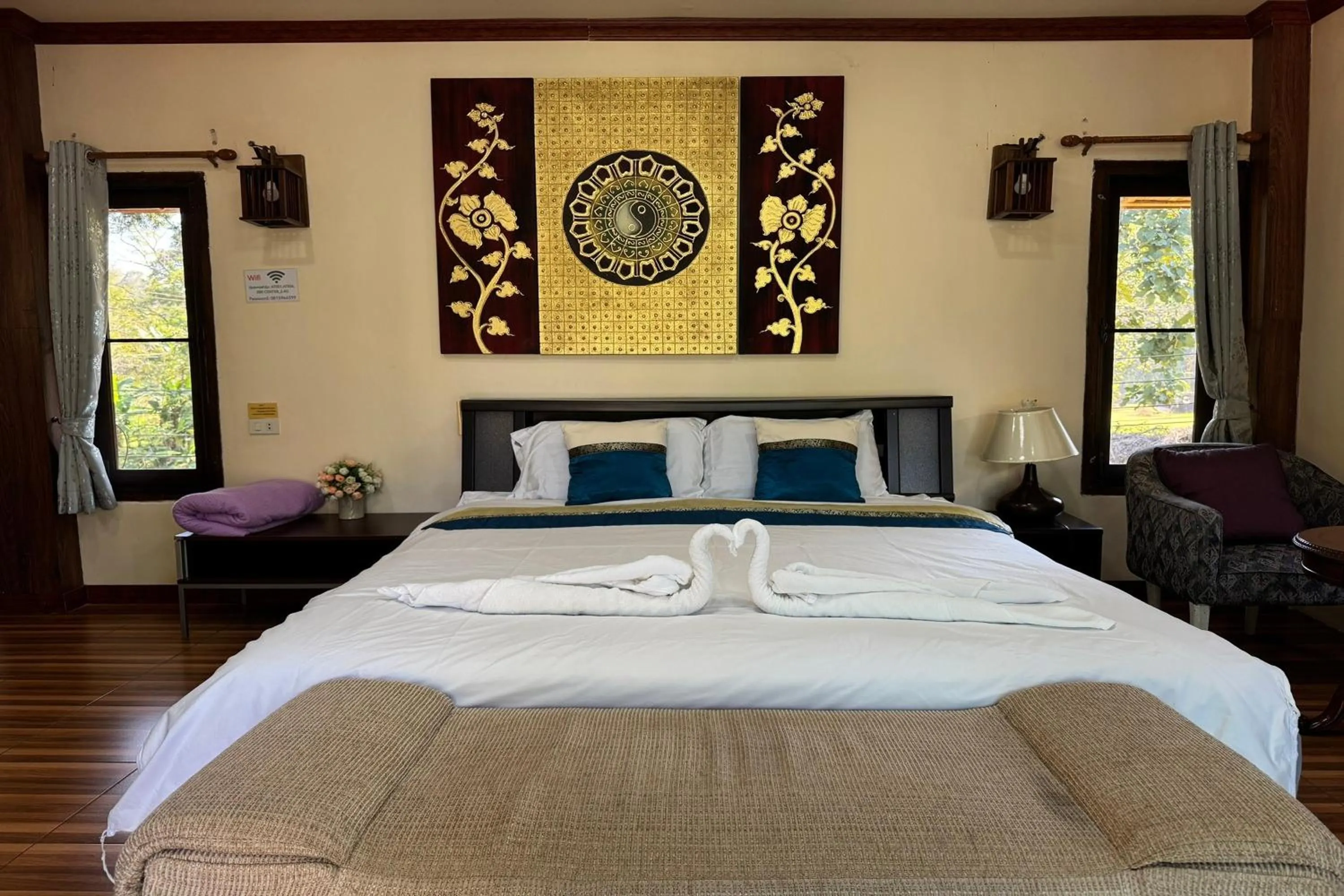 Bed in Tung Lakorn Farm