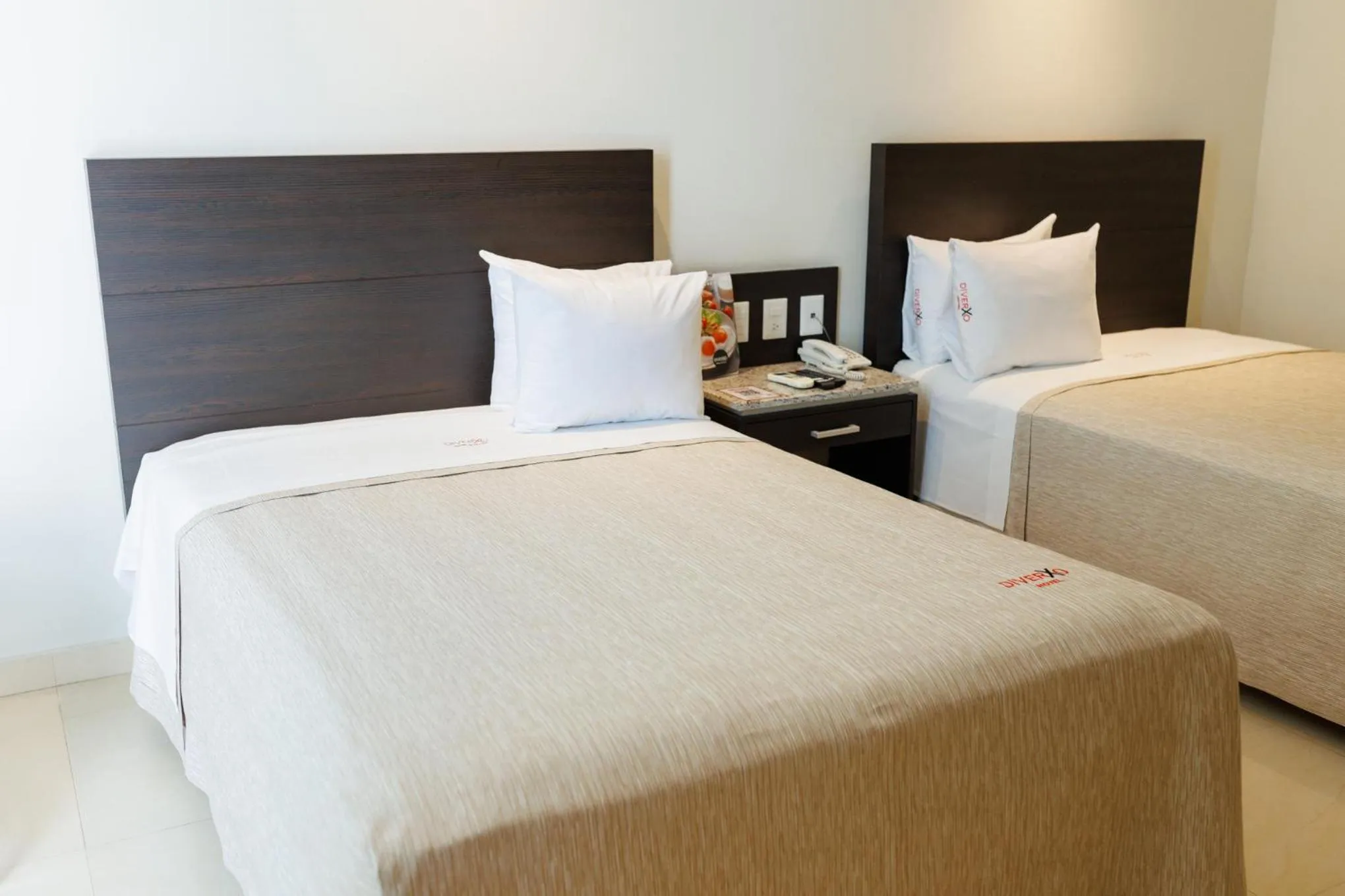 Bed in Diverxo Hotel & Villas