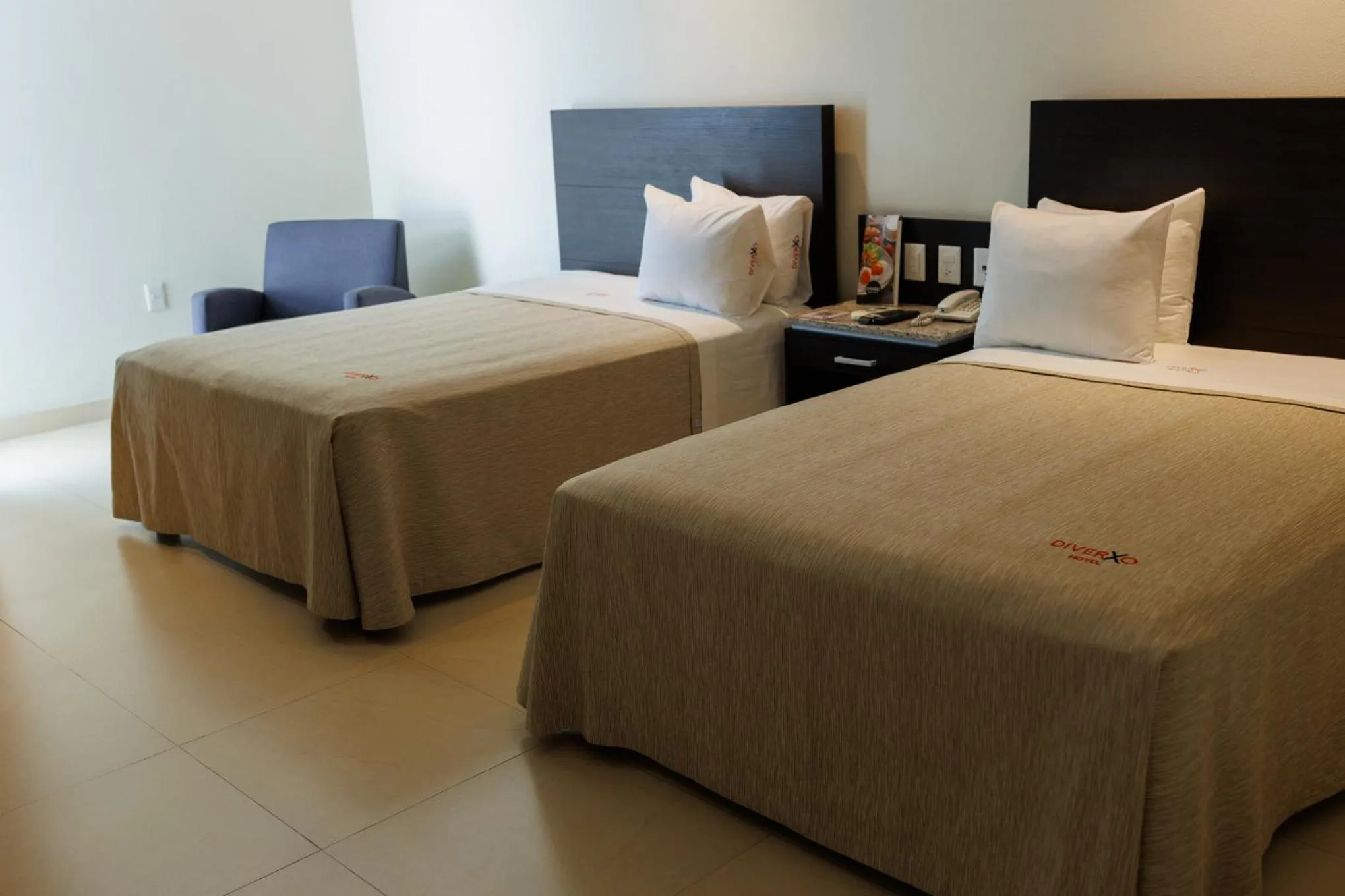 Bed in Diverxo Hotel & Villas