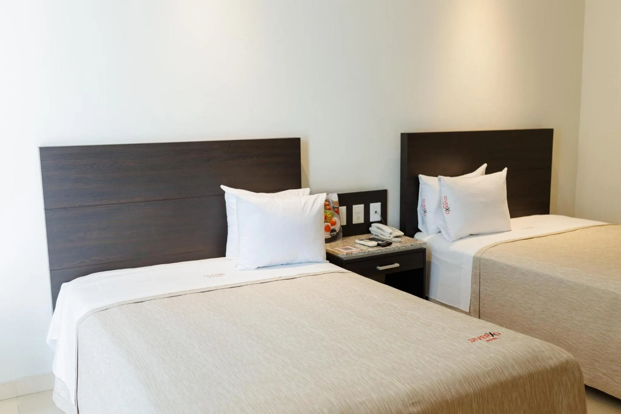 Bed in Diverxo Hotel & Villas