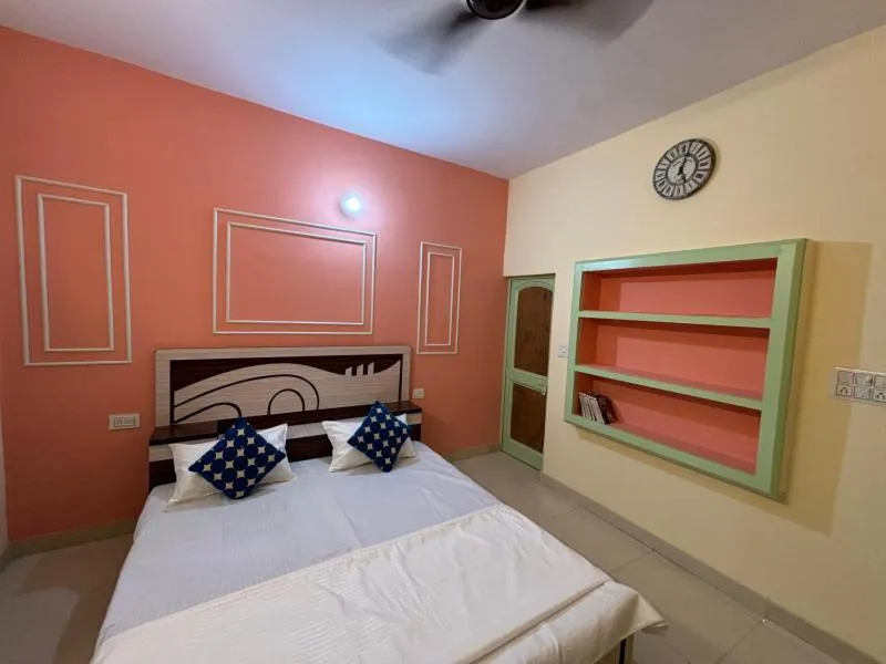 Bed in The Noor House homestay