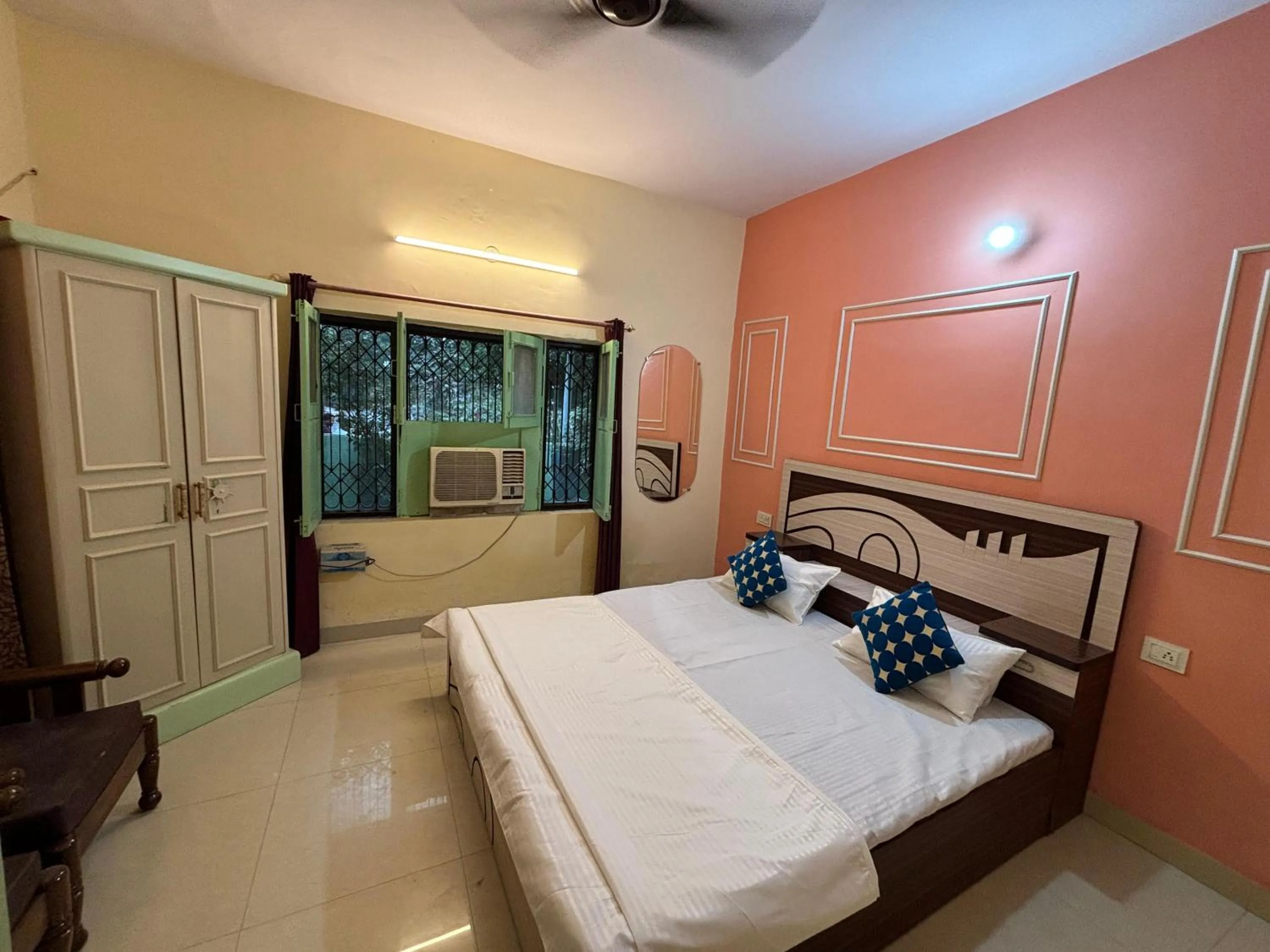 Bed in The Noor House homestay