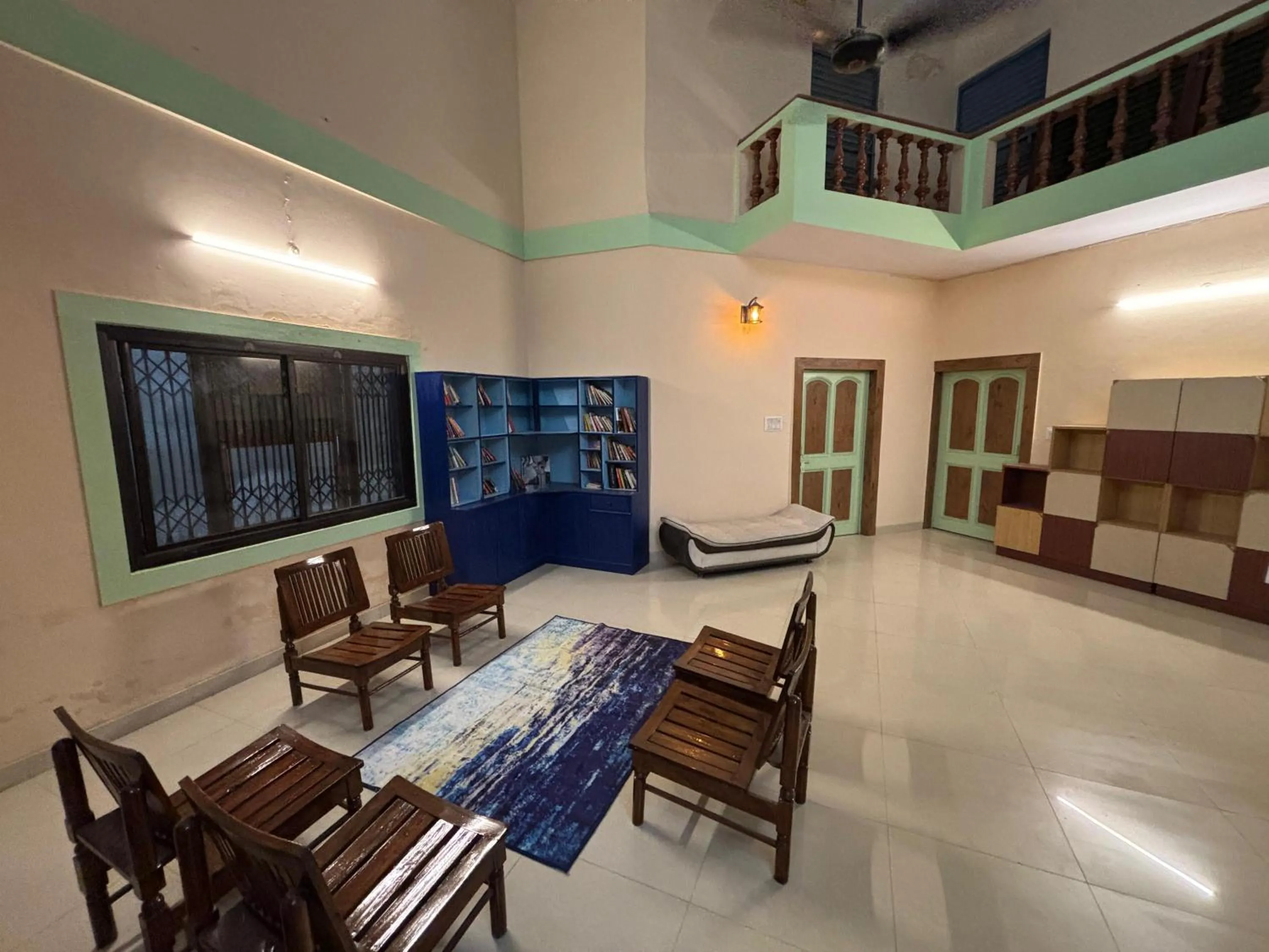 Living room in The Noor House homestay