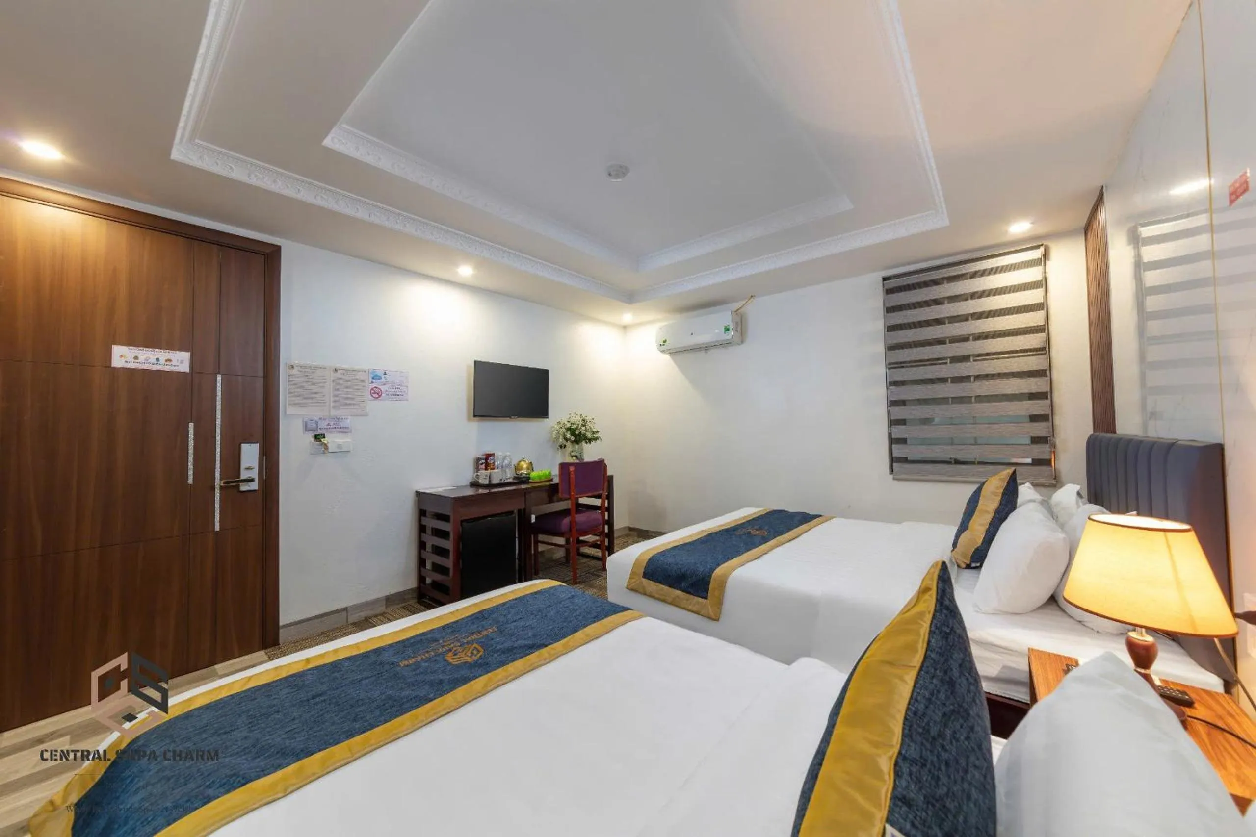 Bedroom, Bed in Central Sapa March Hotel