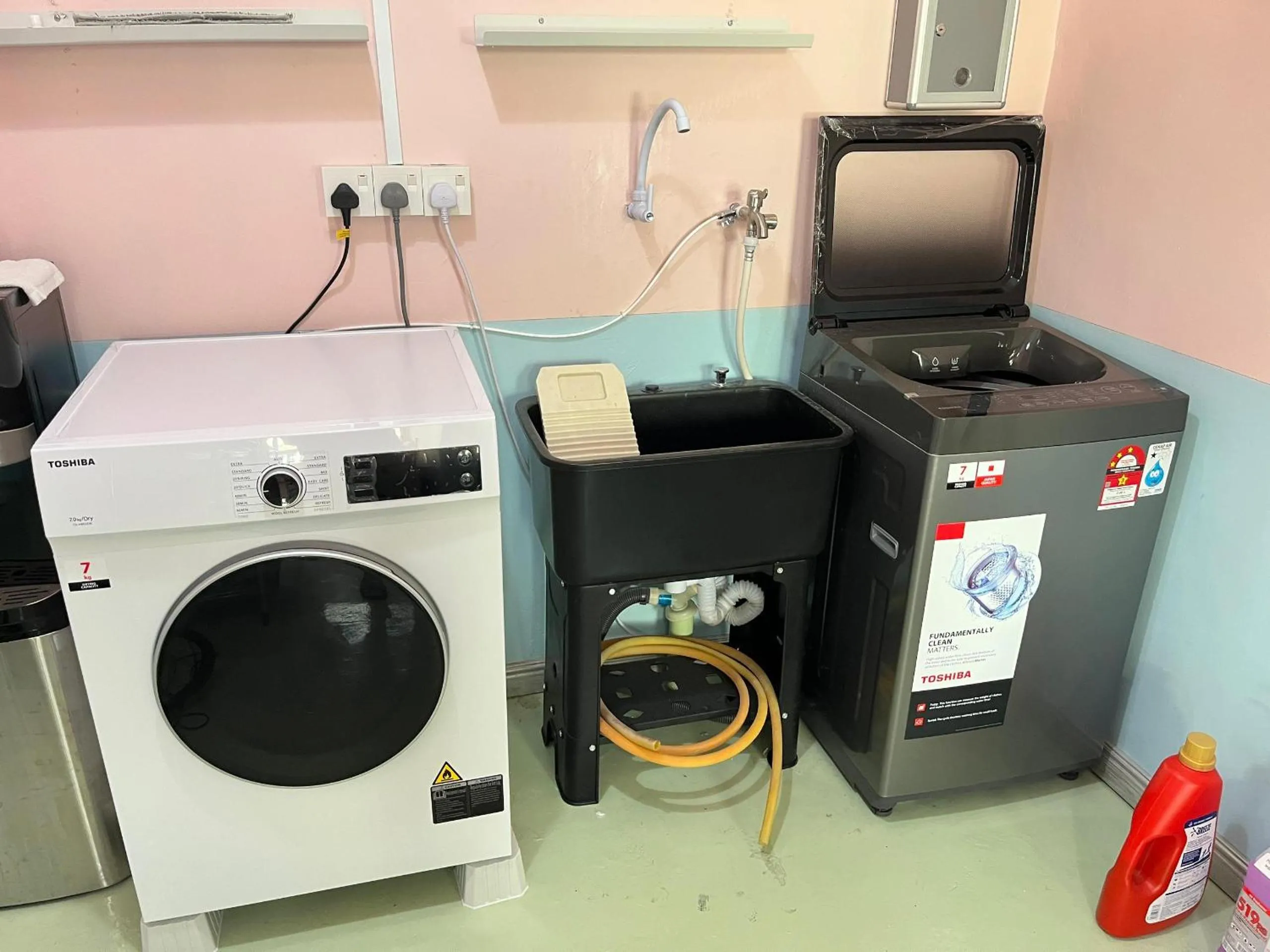 laundry in Hippo House Taiping