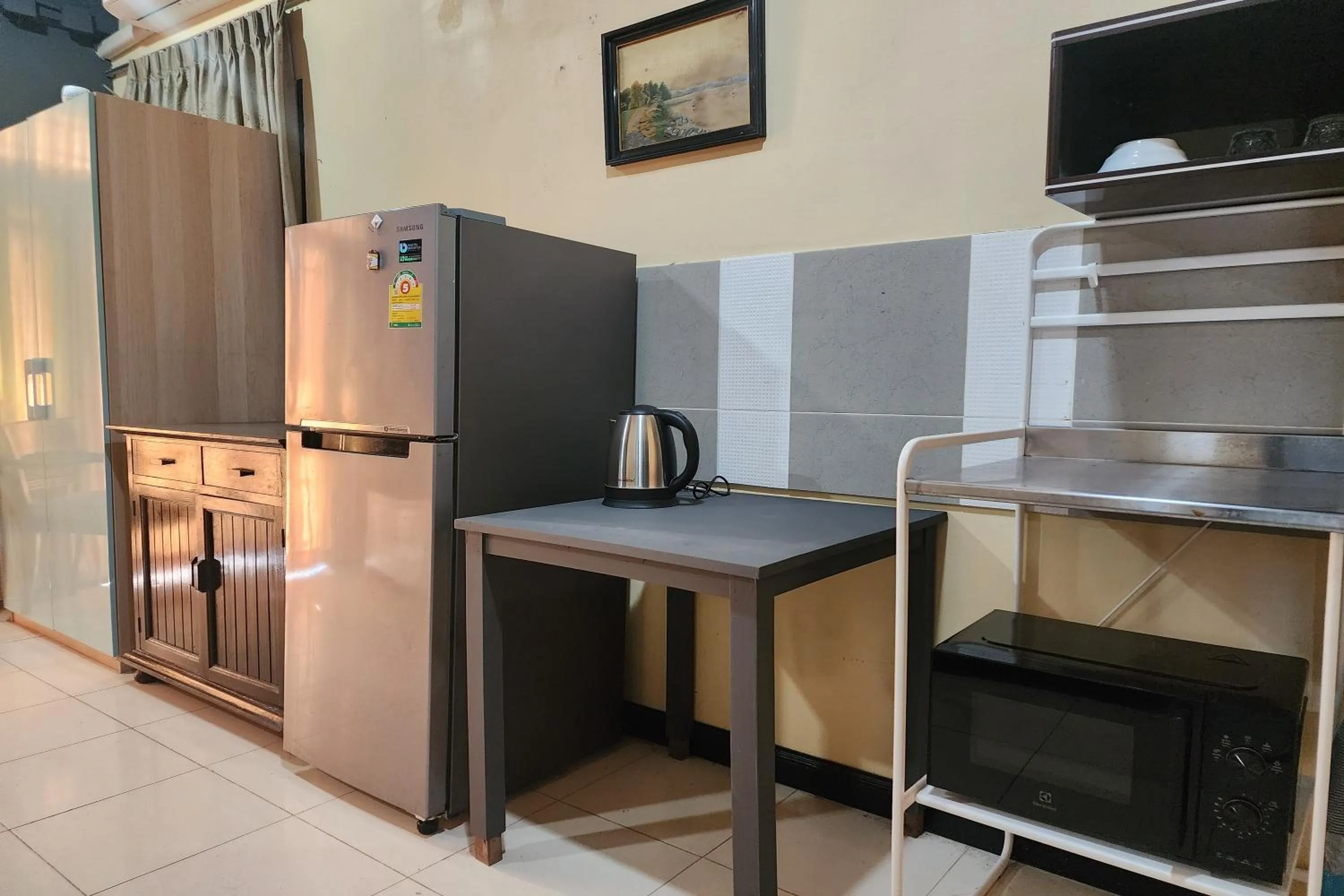 Kitchen or kitchenette in Baan Nara 15