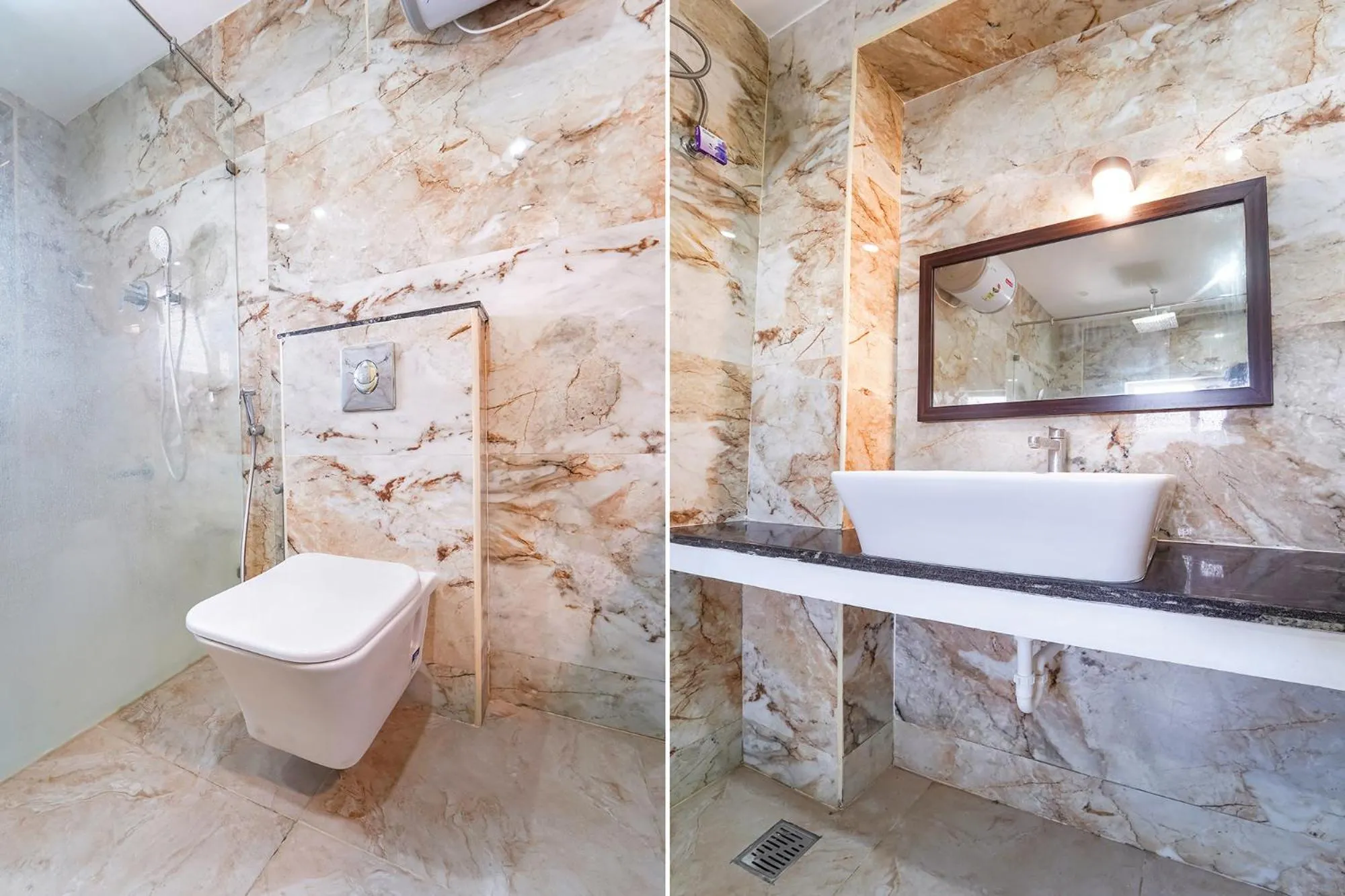 Bathroom in FabHotel INK - Nr Coimbatore North Railway Station