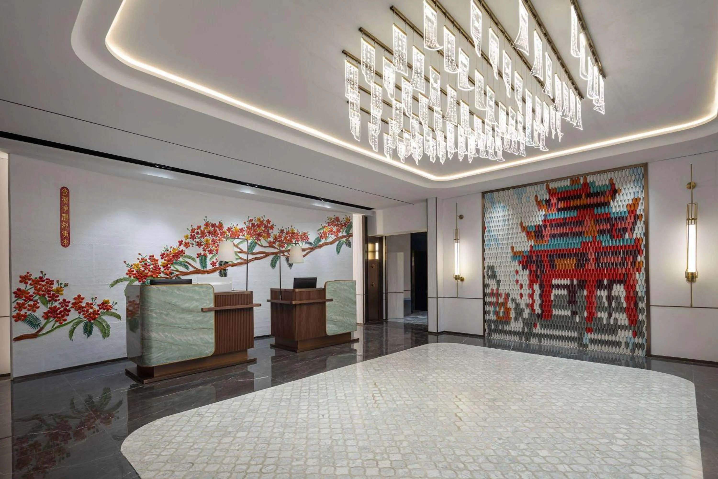 Lobby or reception in Days Inn by Wyndham Shantou Jinping