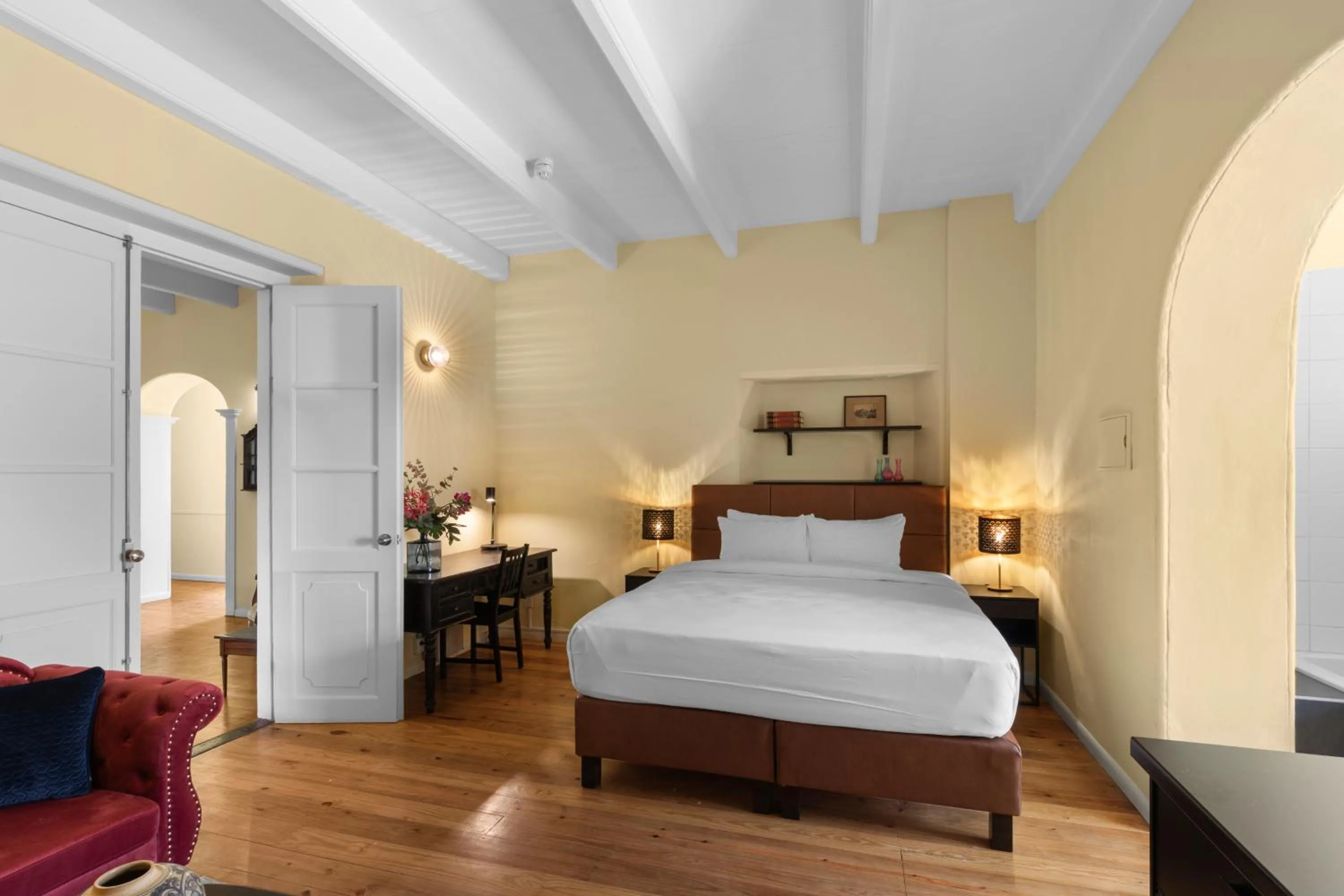 Bed in Drift Hotels