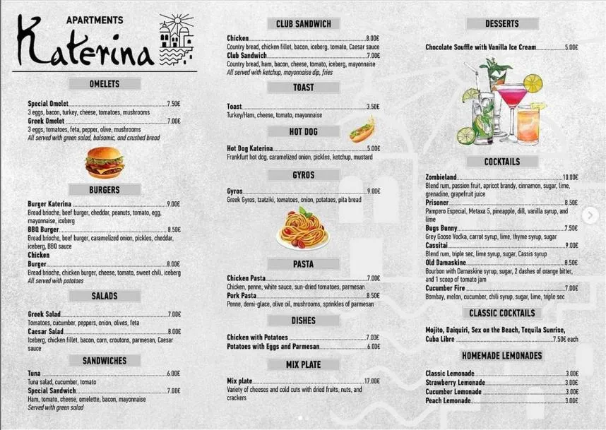 Lounge or bar in Katerina Apartments