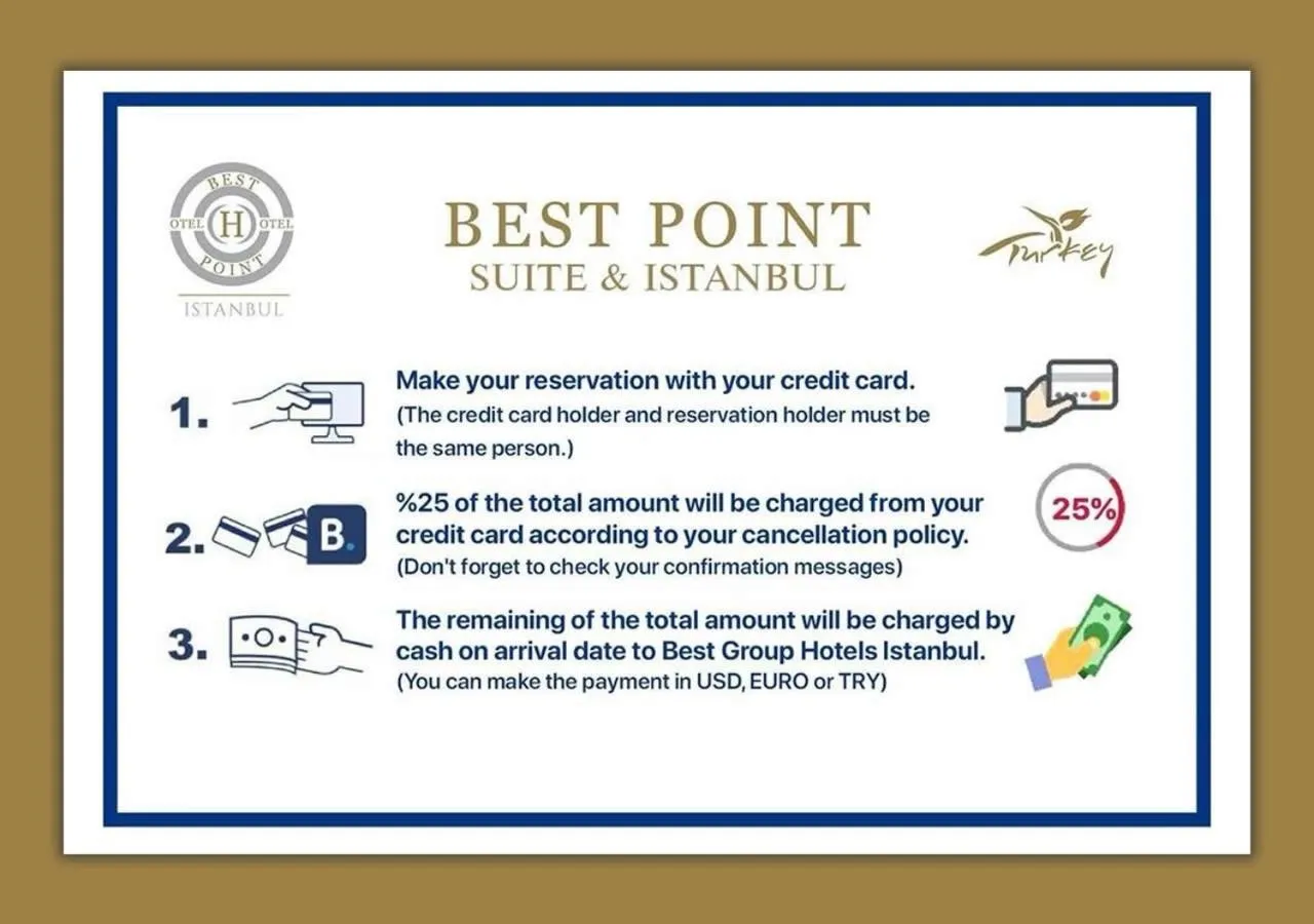 Certificate/Award in Best Point Hotel Sultanahmet,Istanbul