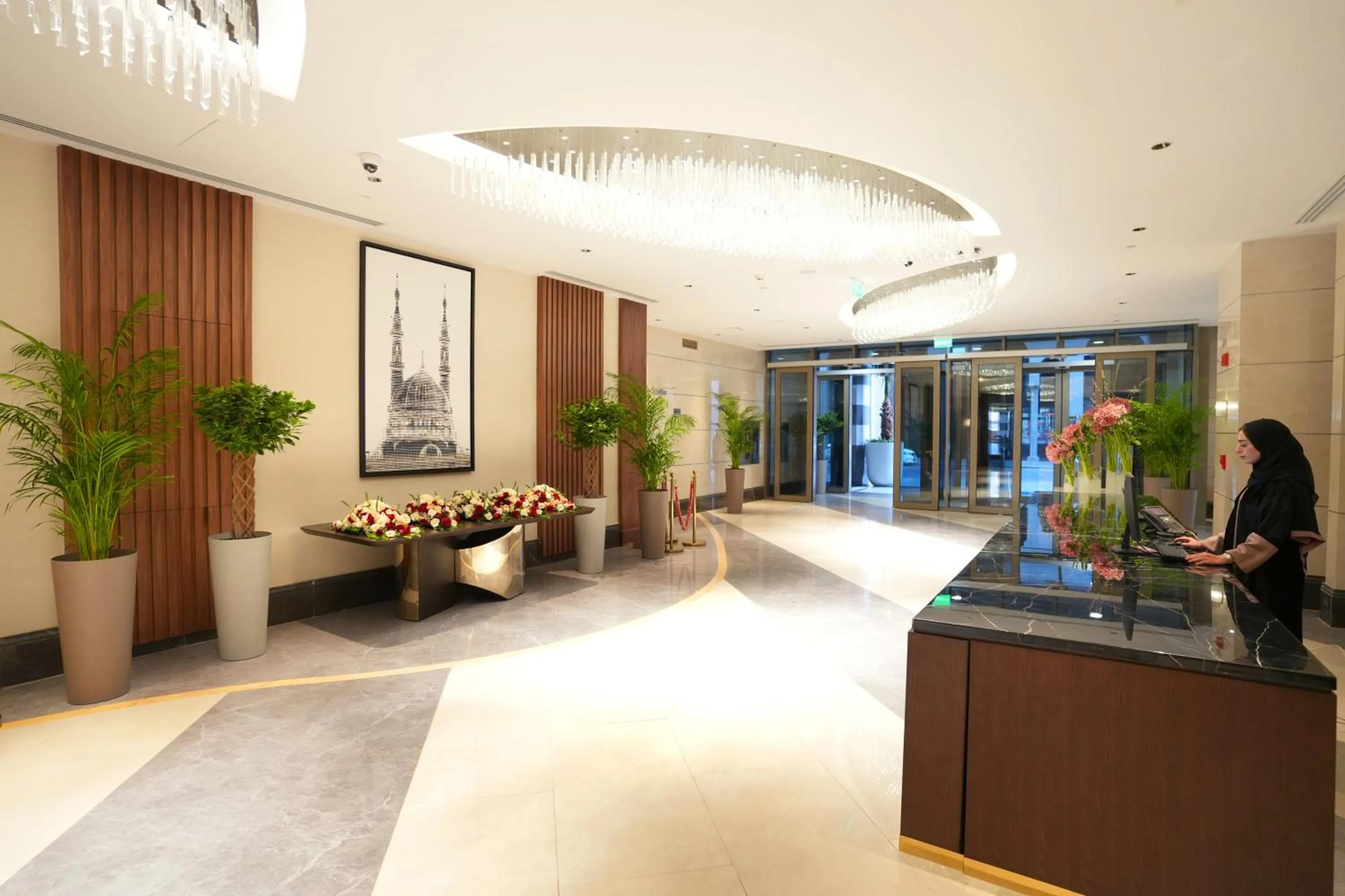 Lobby or reception in Peninsula Worth Hotel