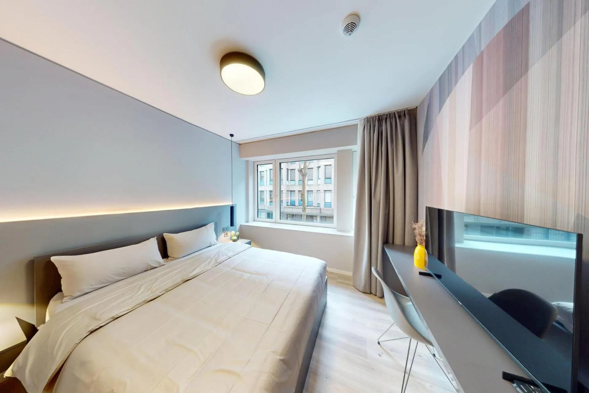 Bedroom, Bed in City Pop 2Night Zürich City - Self check-in