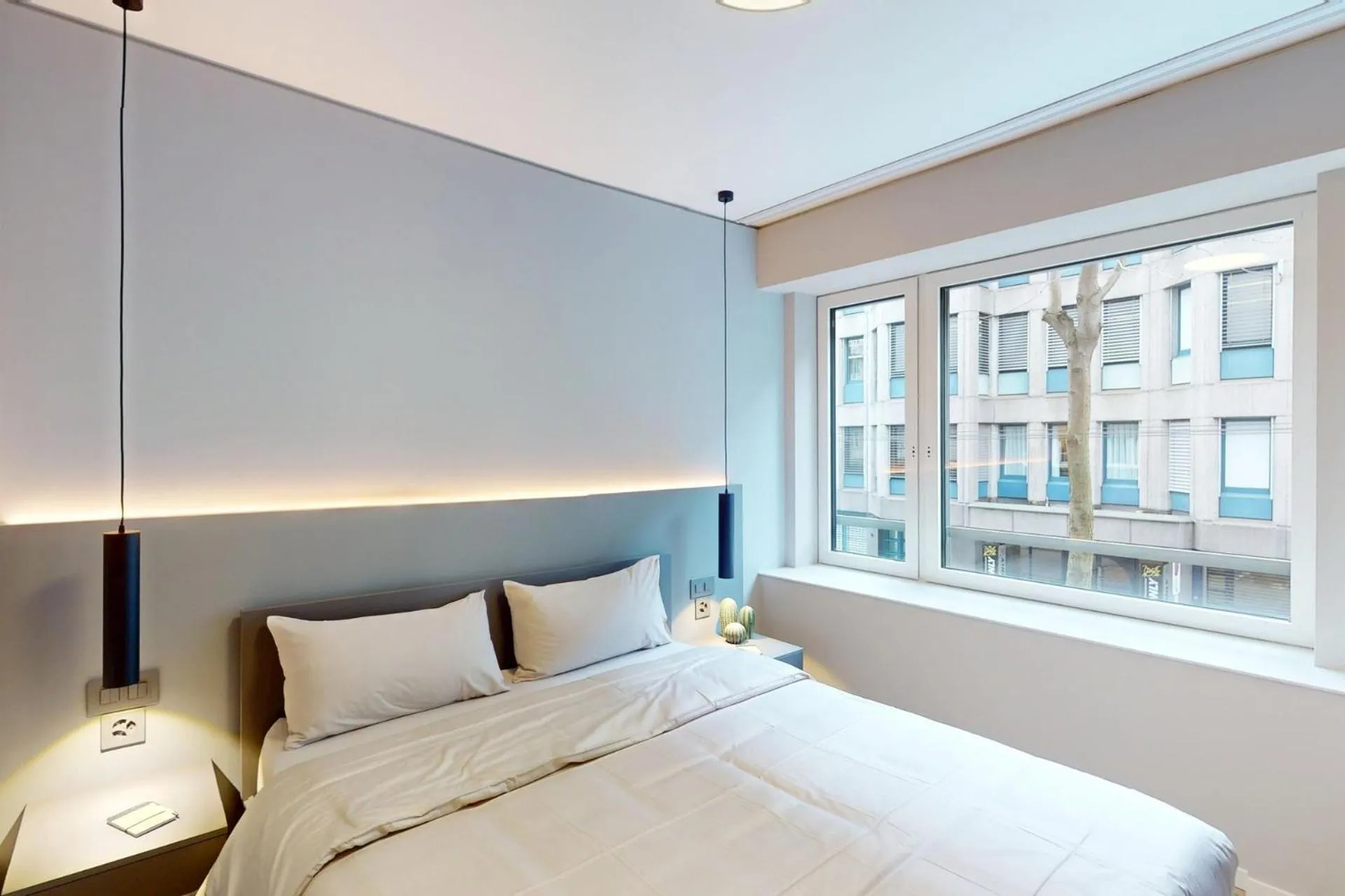 Bedroom, Bed in City Pop 2Night Zürich City - Self check-in