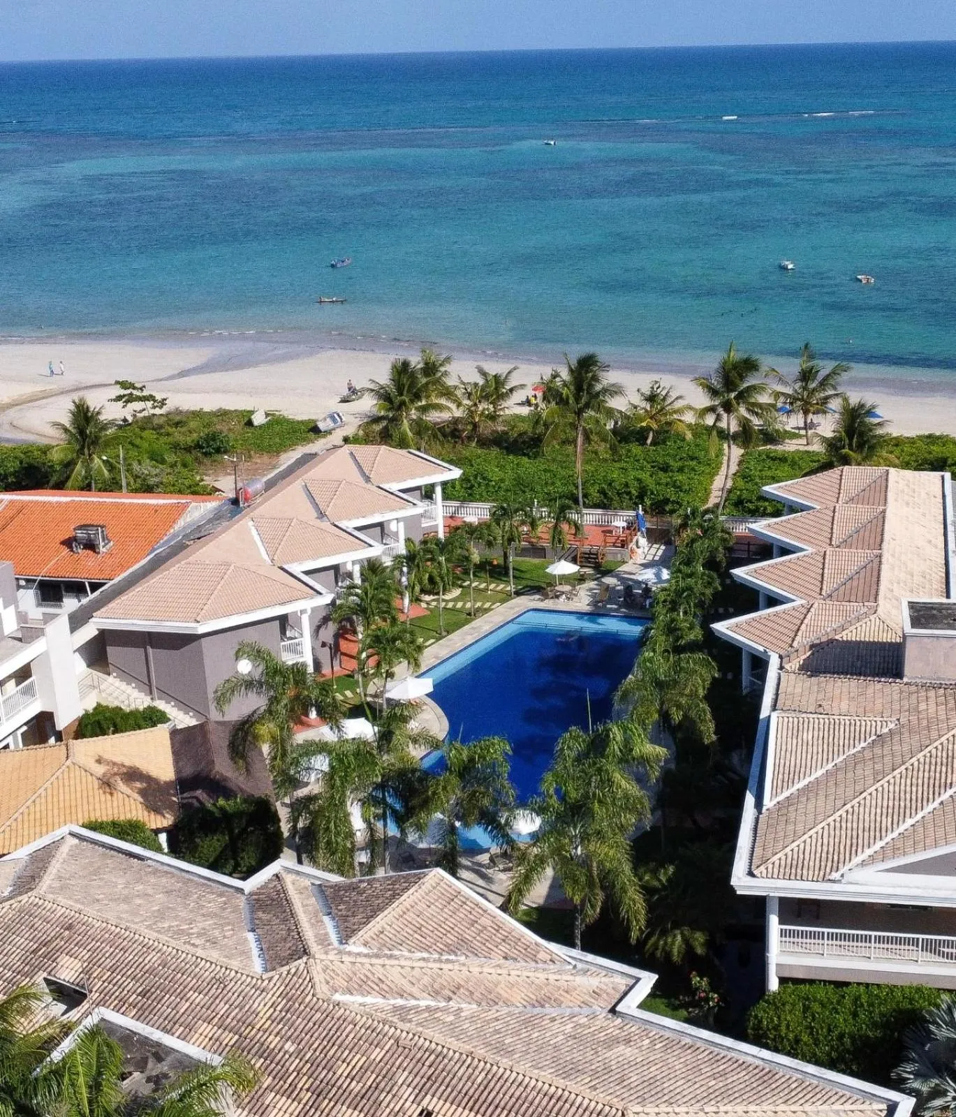 Bird's eye view in Hotel Coral Beach