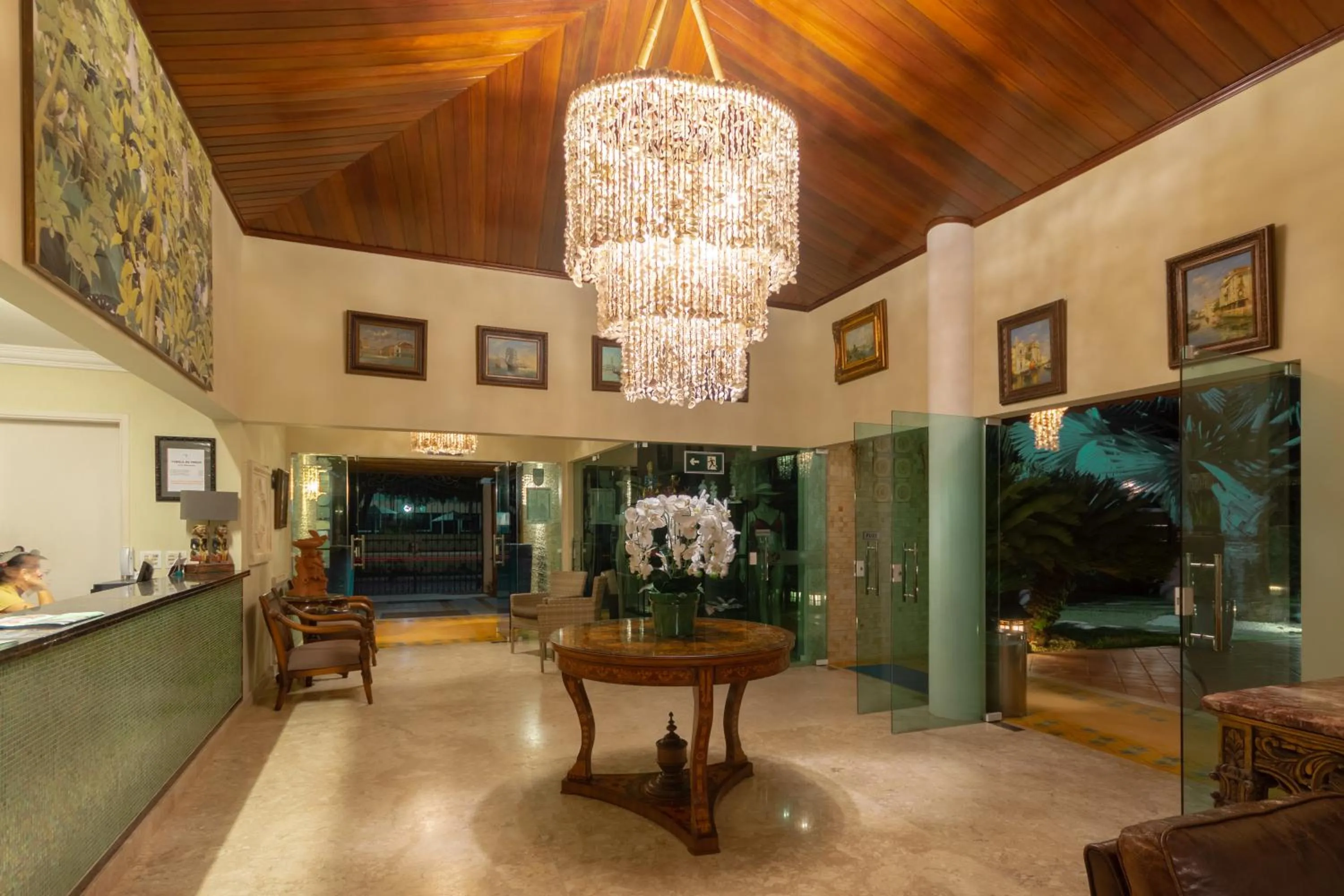 Lobby or reception in Hotel Coral Beach