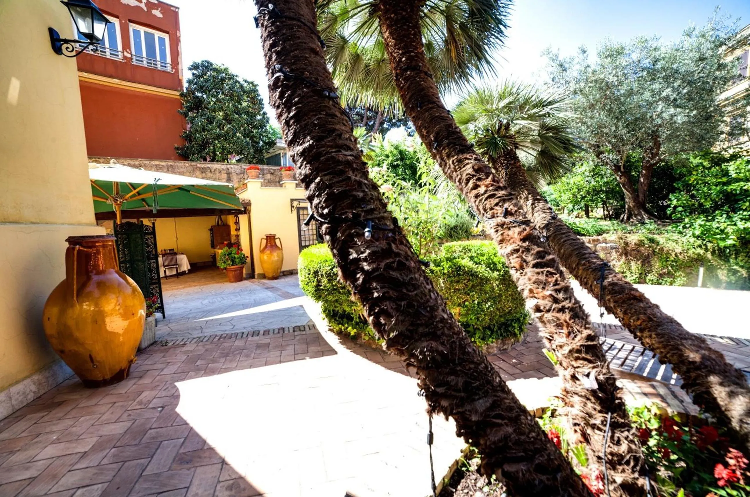 Garden in Villa Paganini B&B