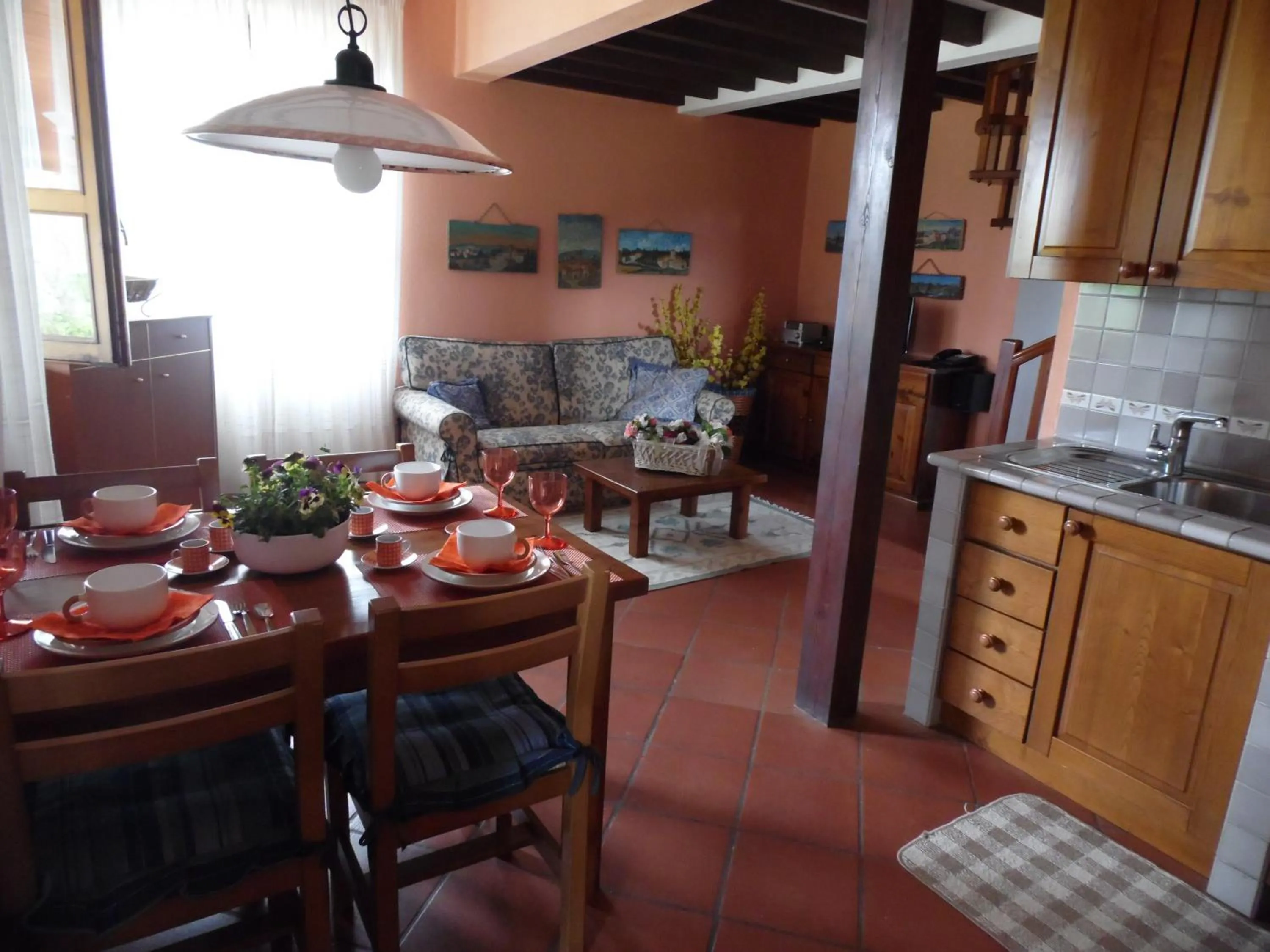 Kitchen or kitchenette in Casa Vacanze Casa Italia