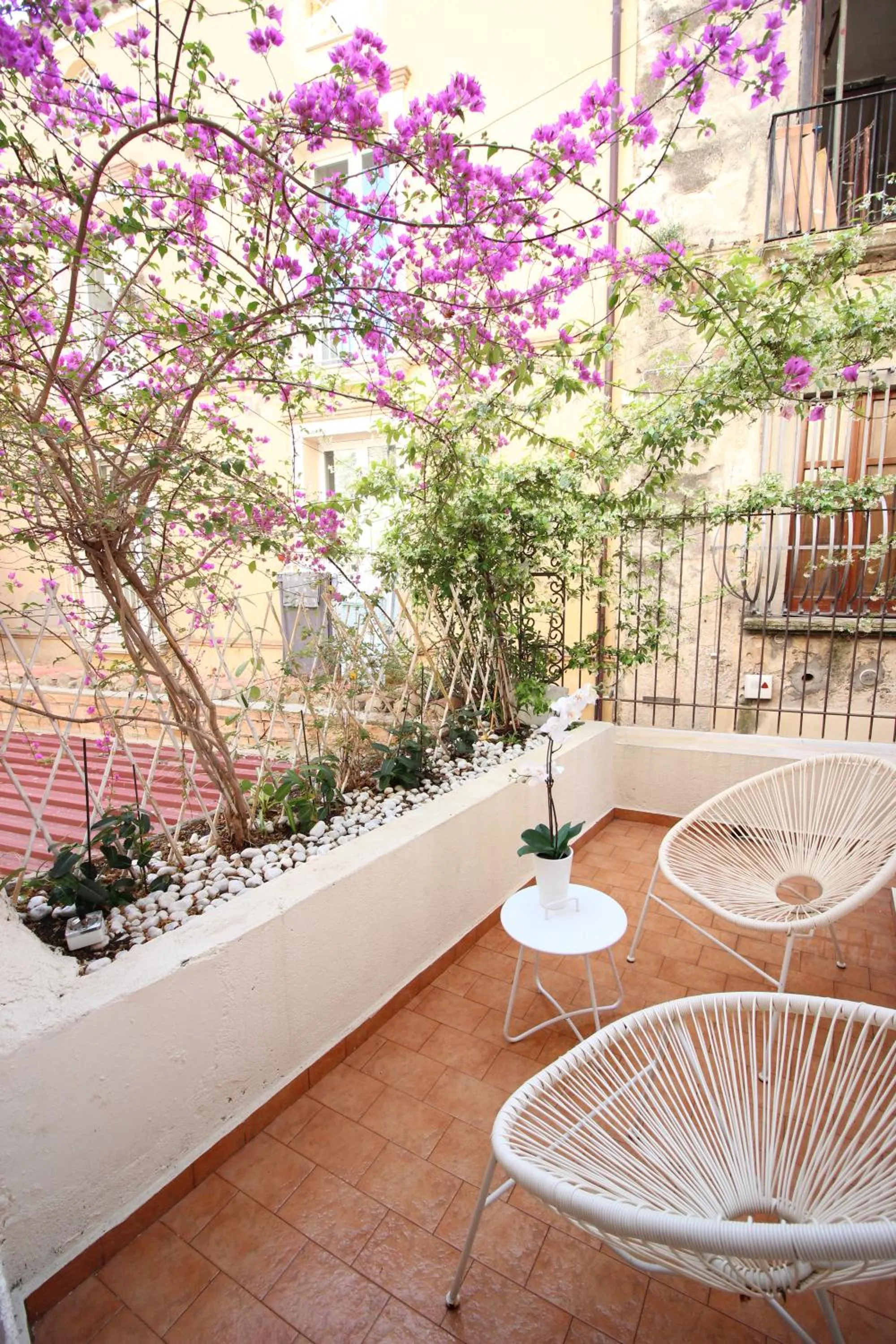 Balcony/Terrace in S'O Smart B&B Tropea
