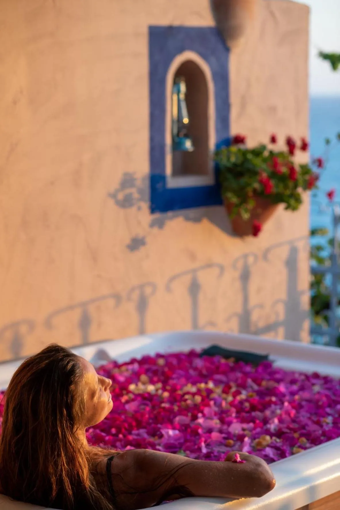 Balcony/Terrace in Beyaz Yunus Hotel - Adult Only