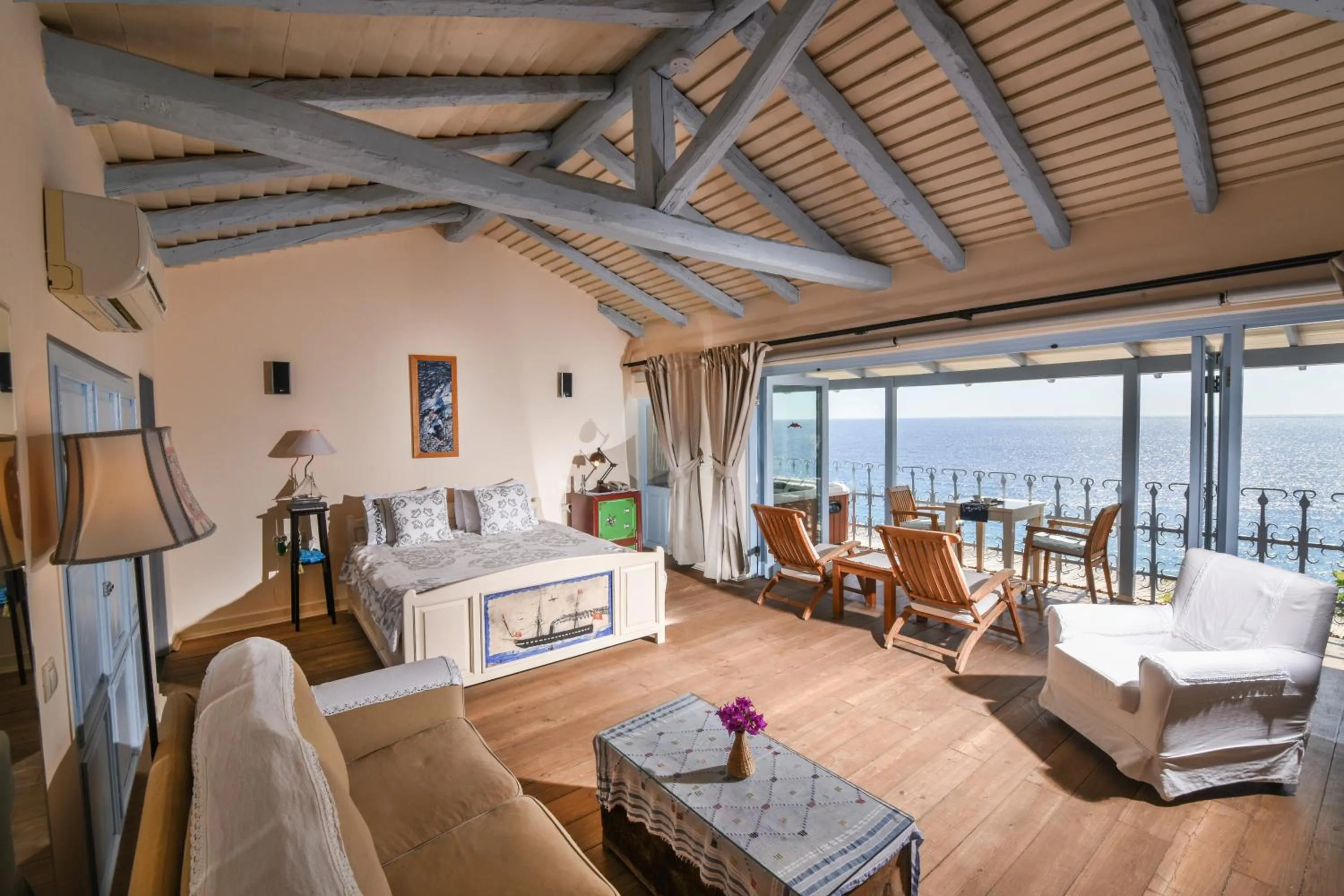 Bed in Beyaz Yunus Hotel - Adult Only