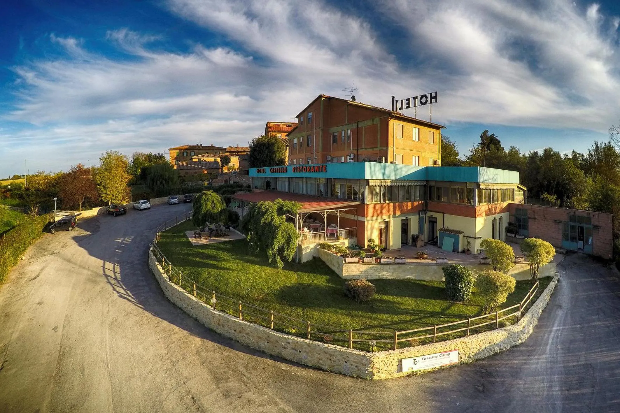 Bird's eye view in Hotel Castello