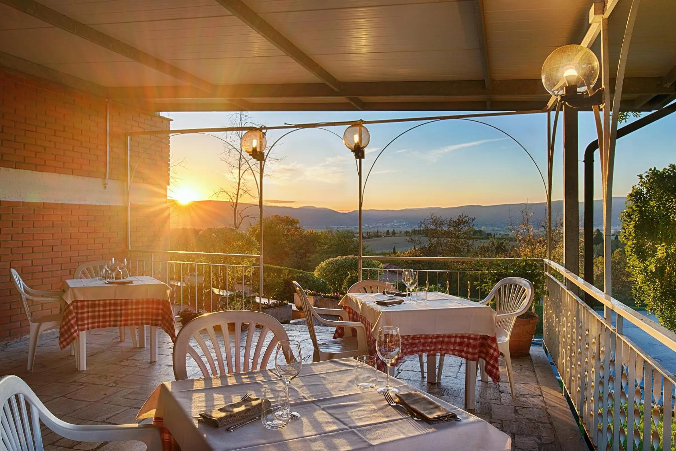 Patio in Hotel Castello