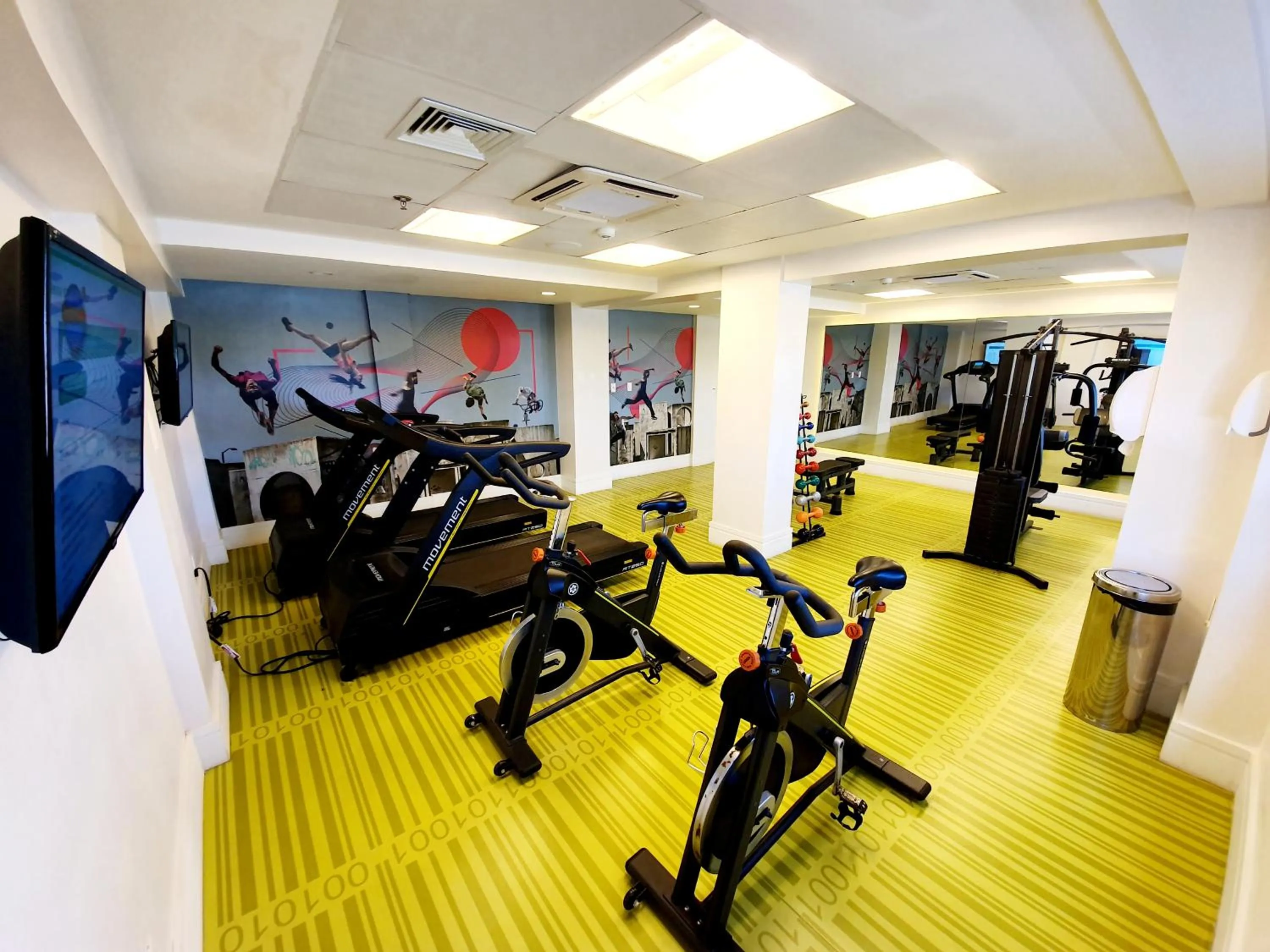 Fitness centre/facilities in ibis Styles Parauapebas