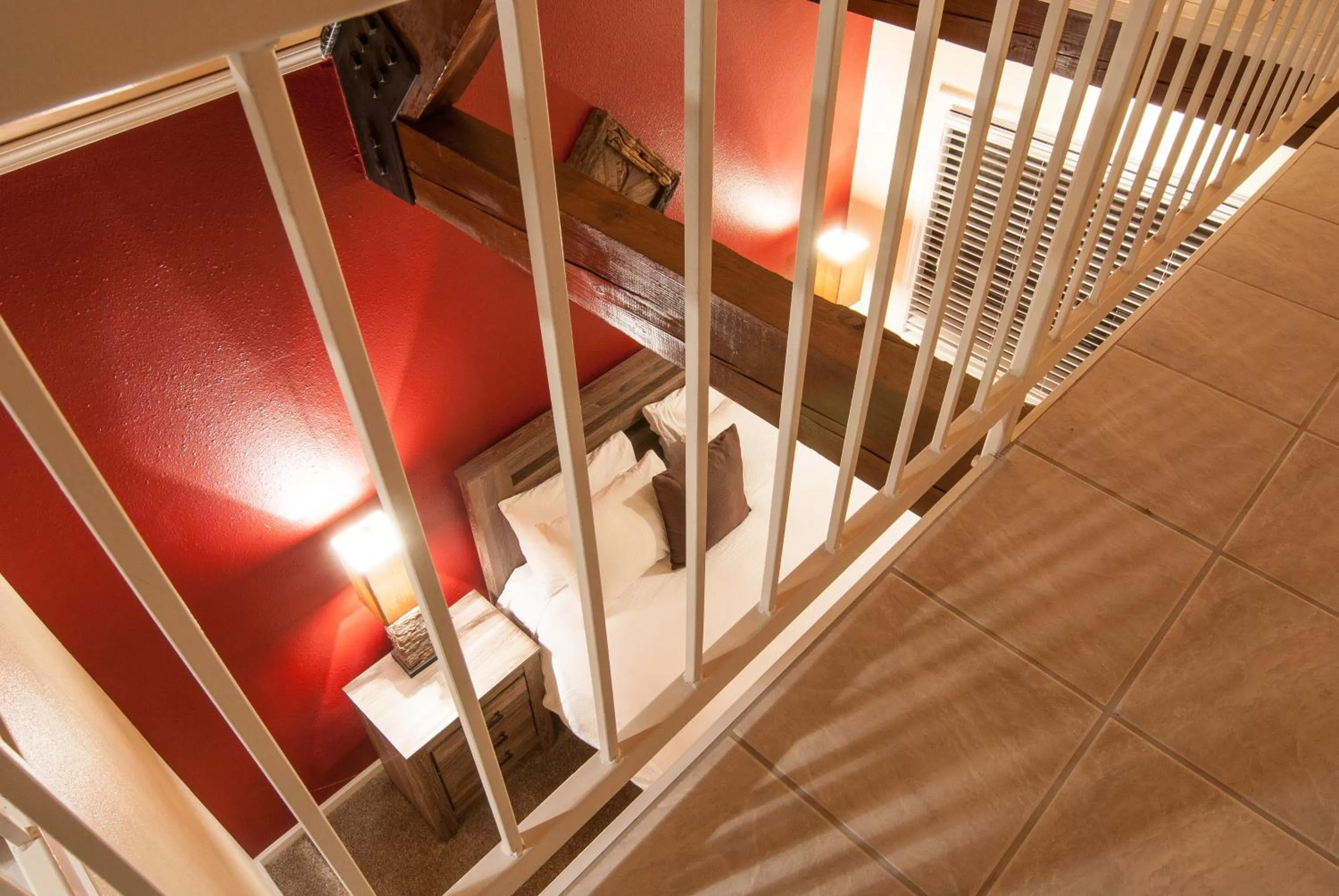 Bed in North Lake Lodges & Villas