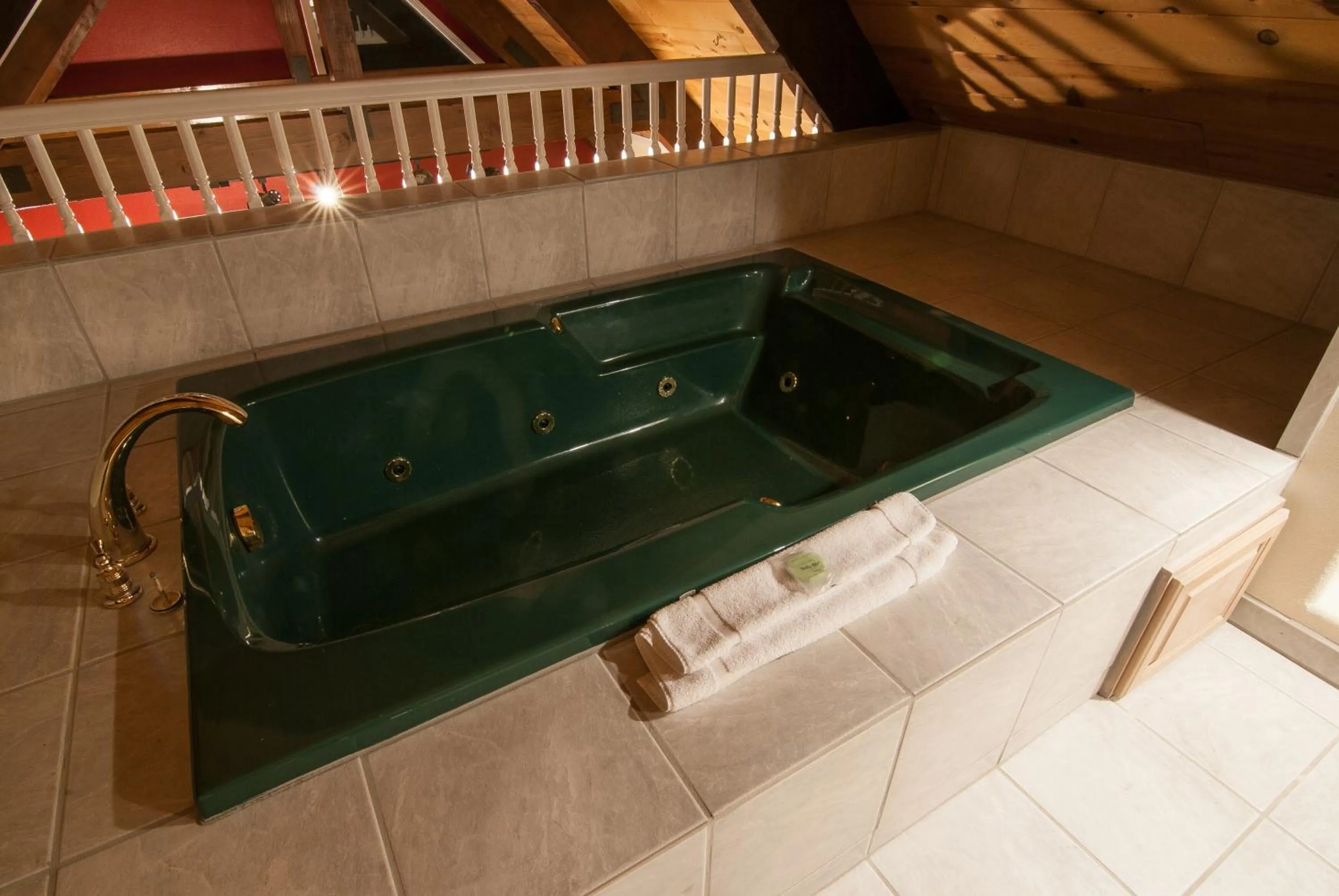 Bath in North Lake Lodges & Villas