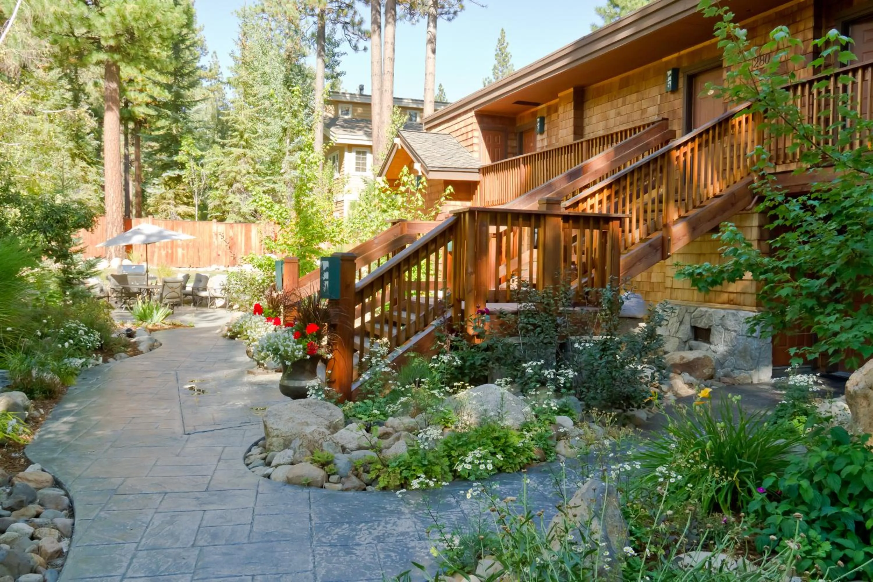 Property building in North Lake Lodges & Villas