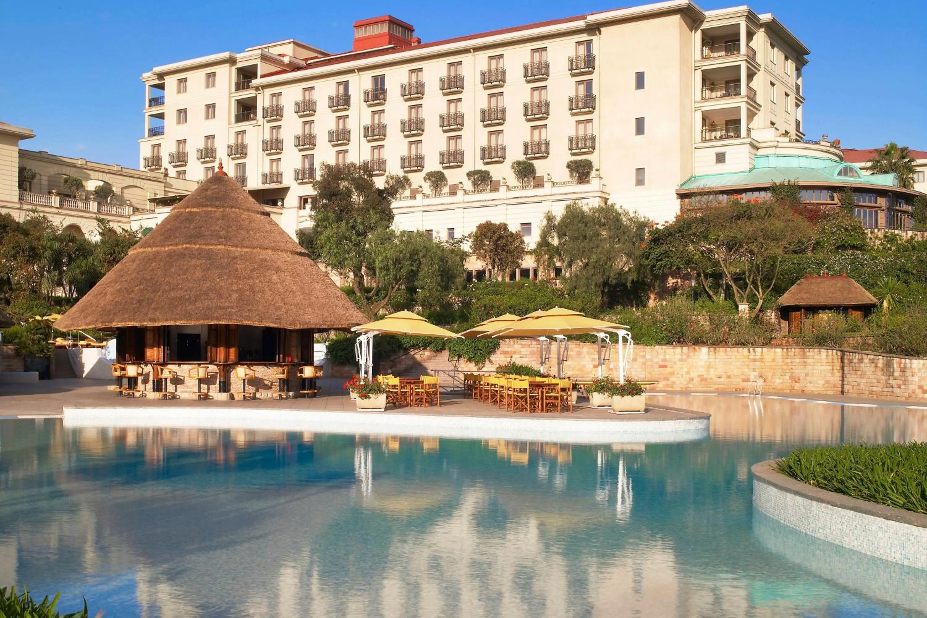 Swimming pool in Sheraton Addis, a Luxury Collection Hotel, Addis Ababa
