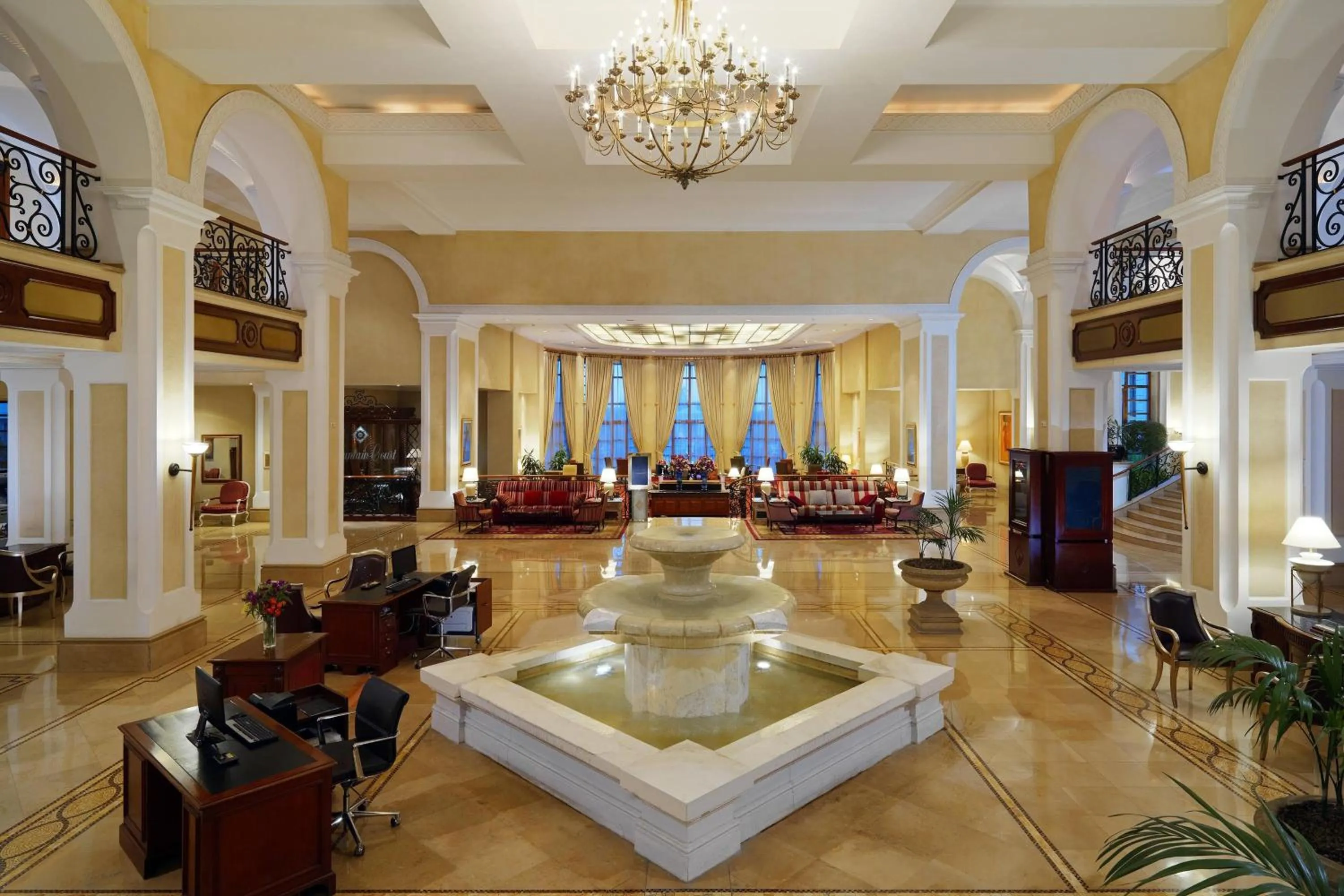 Lobby or reception in Sheraton Addis, a Luxury Collection Hotel, Addis Ababa