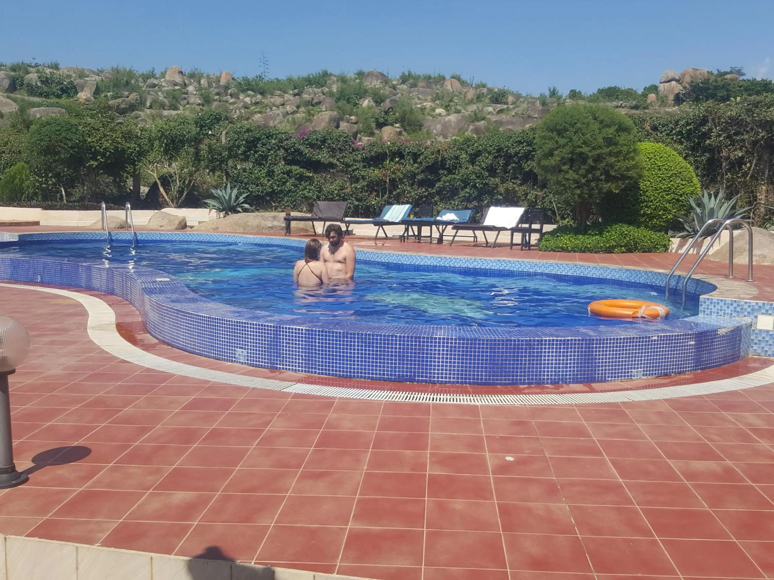 Swimming pool in The Lahe Hotels