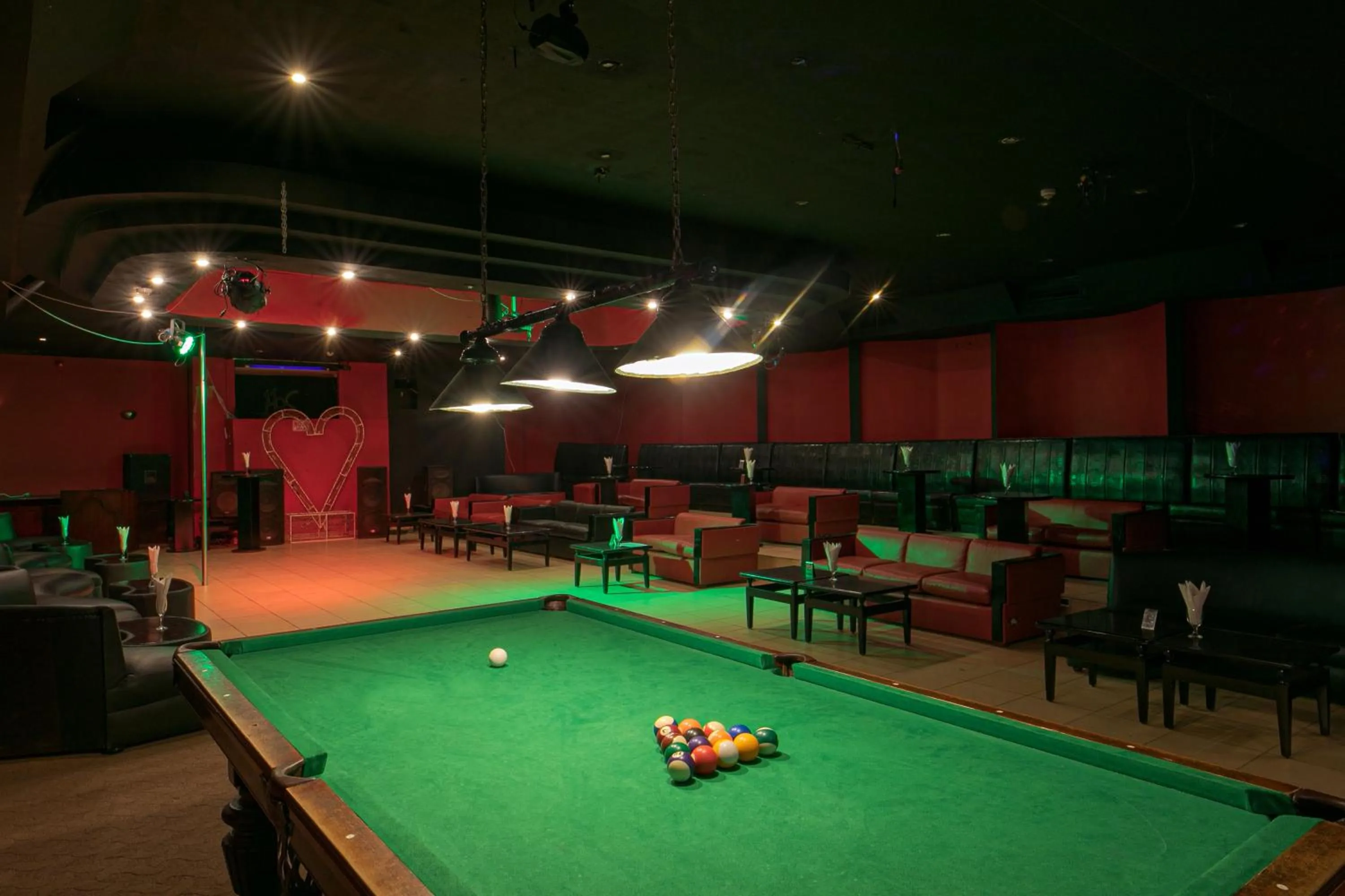 Billiard in Marlin Inn Azur Resort