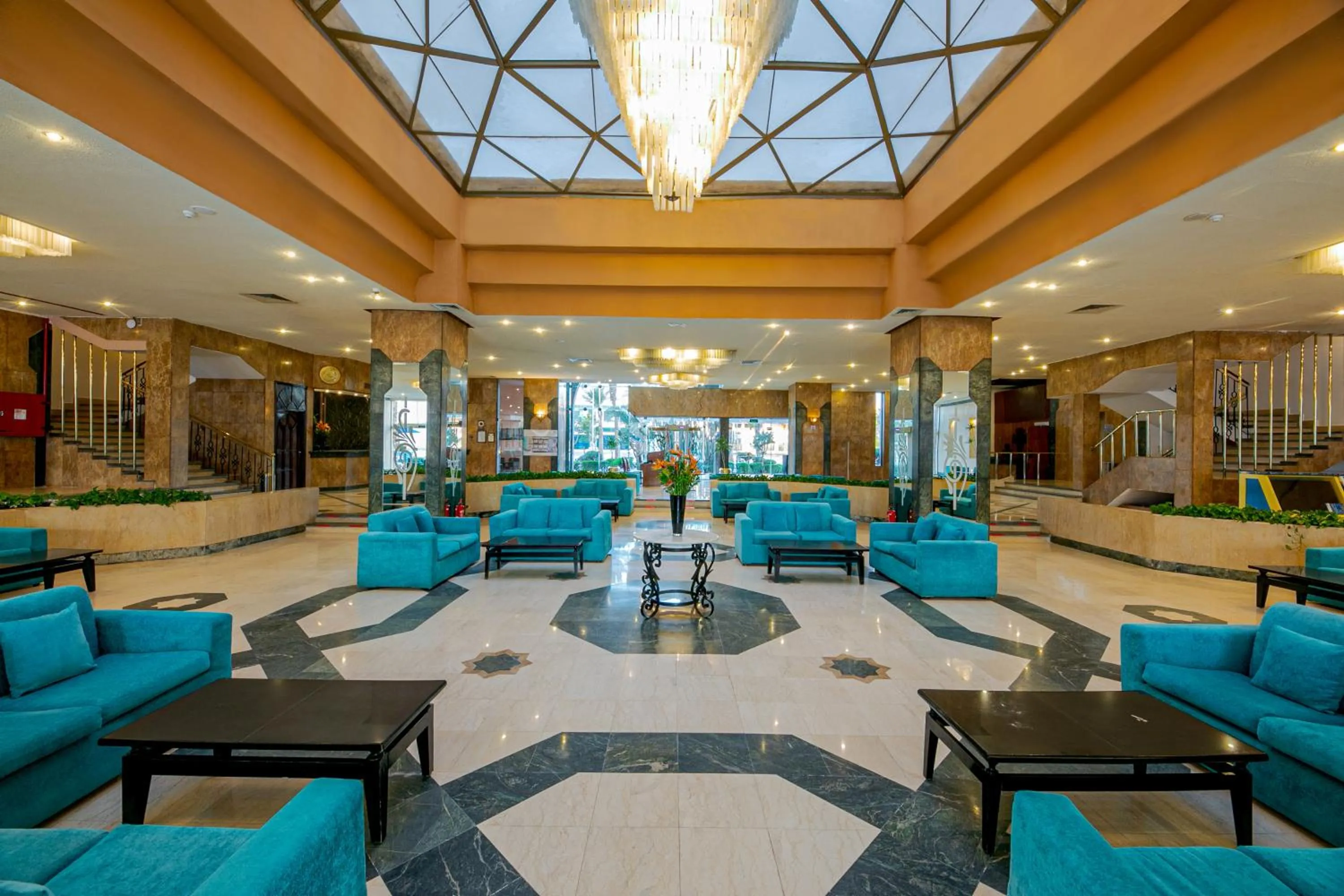 Seating area in Marlin Inn Azur Resort