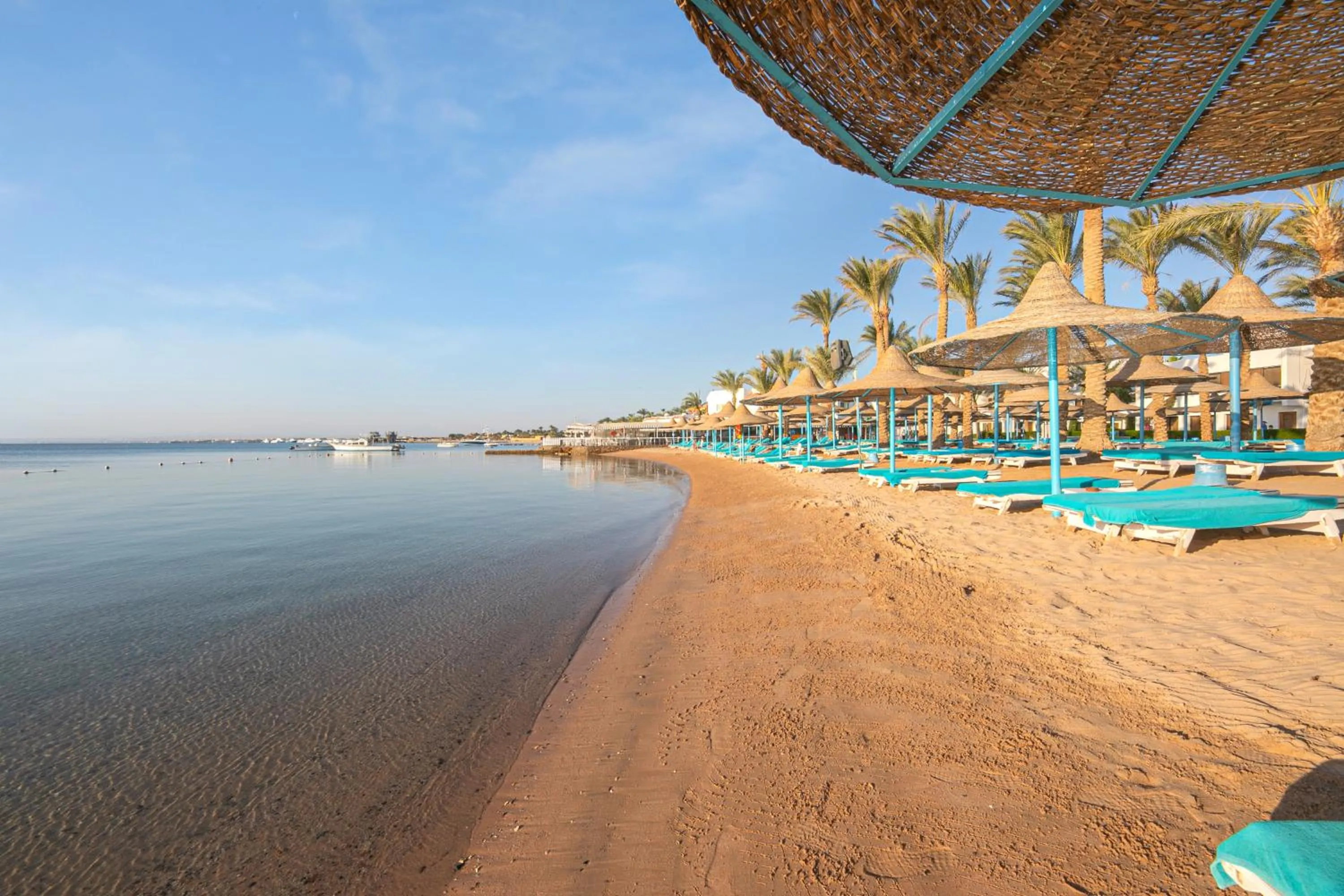 Beach in Marlin Inn Azur Resort