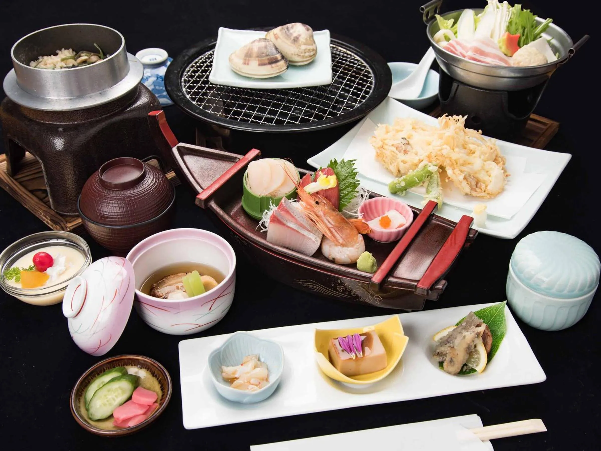 Dinner in Spa&Resort Kujukuri Taiyou-no-sato