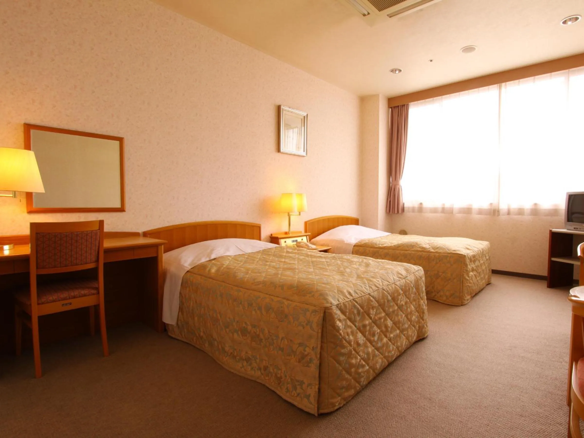 Photo of the whole room, Bed in Spa&Resort Kujukuri Taiyou-no-sato