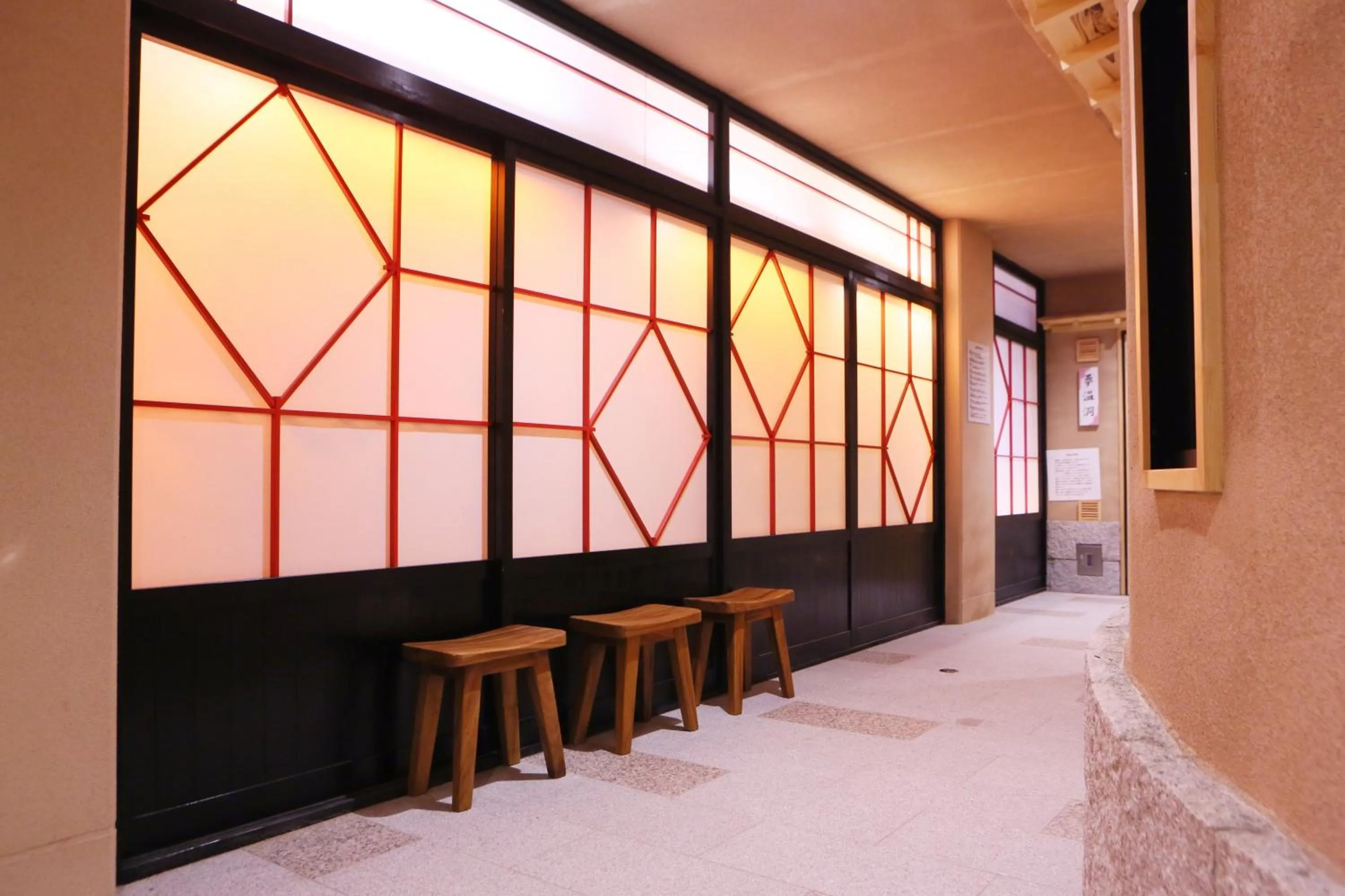 Decorative detail in Spa&Resort Kujukuri Taiyou-no-sato