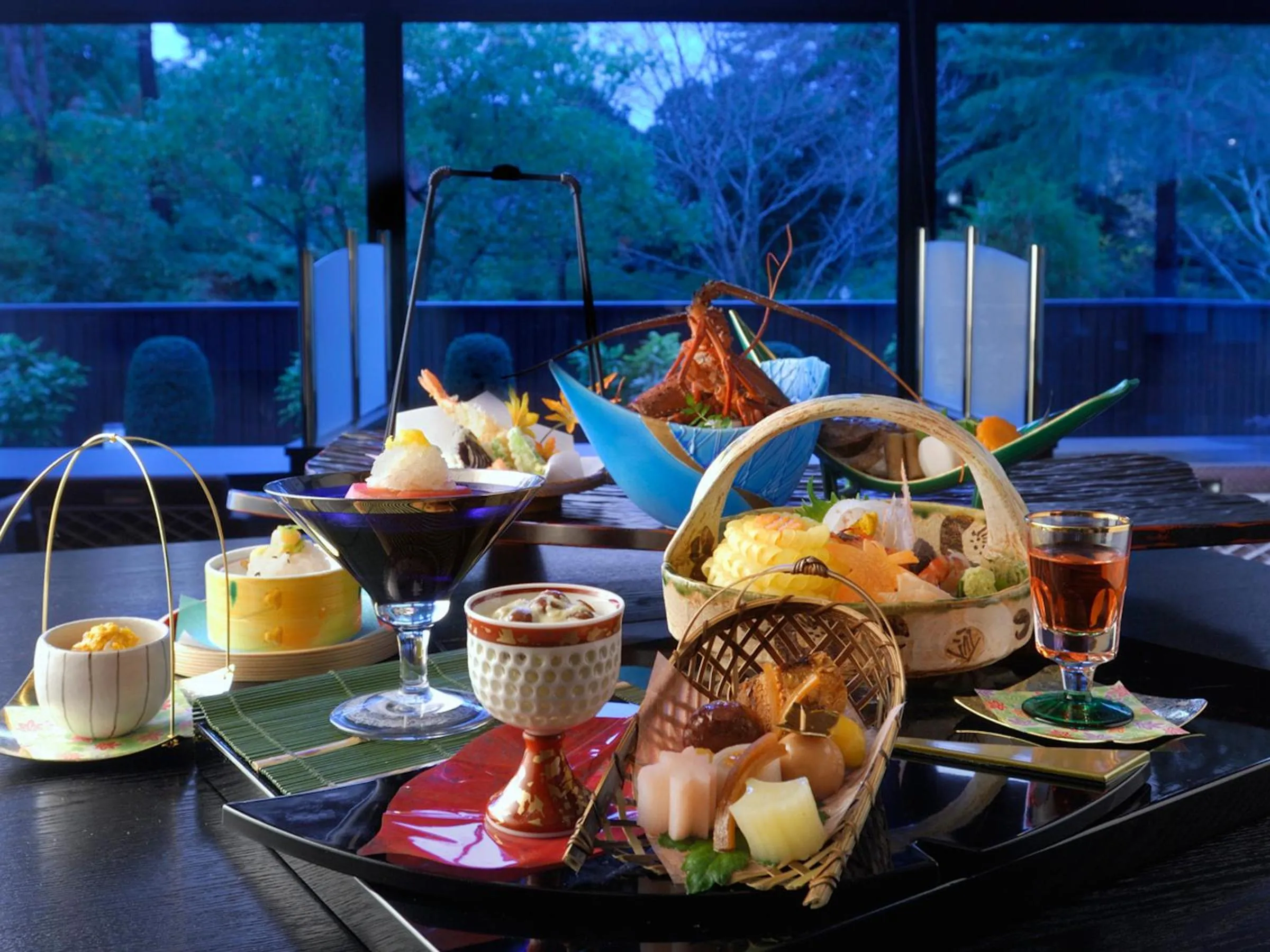 Dinner in Saiou no Miya