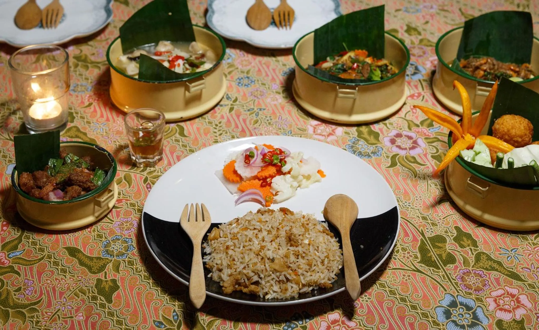 Dinner in Tamajun Hotel