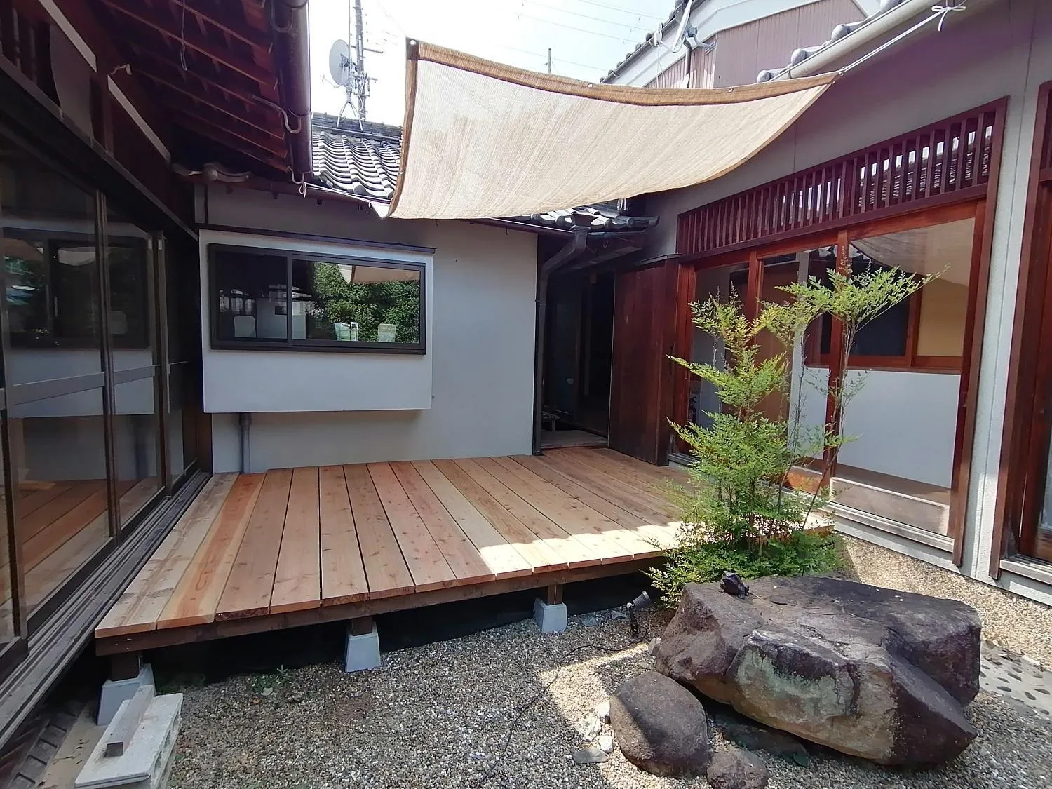 Garden in Yuzan Guesthouse