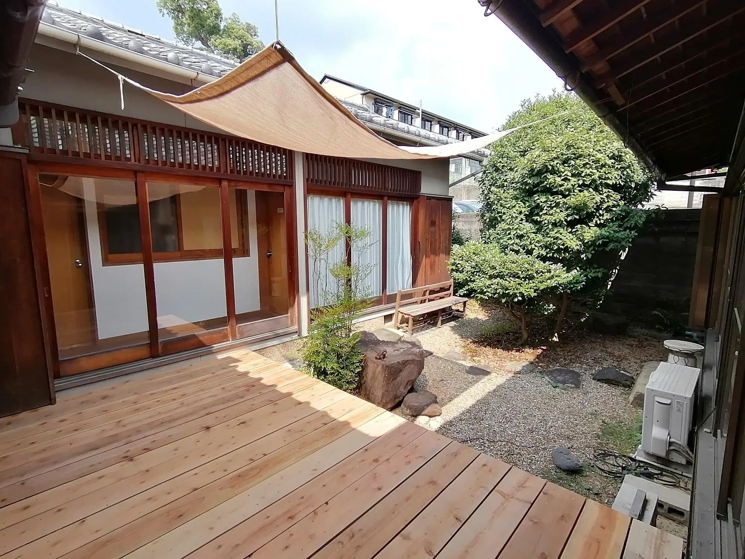 Garden in Yuzan Guesthouse