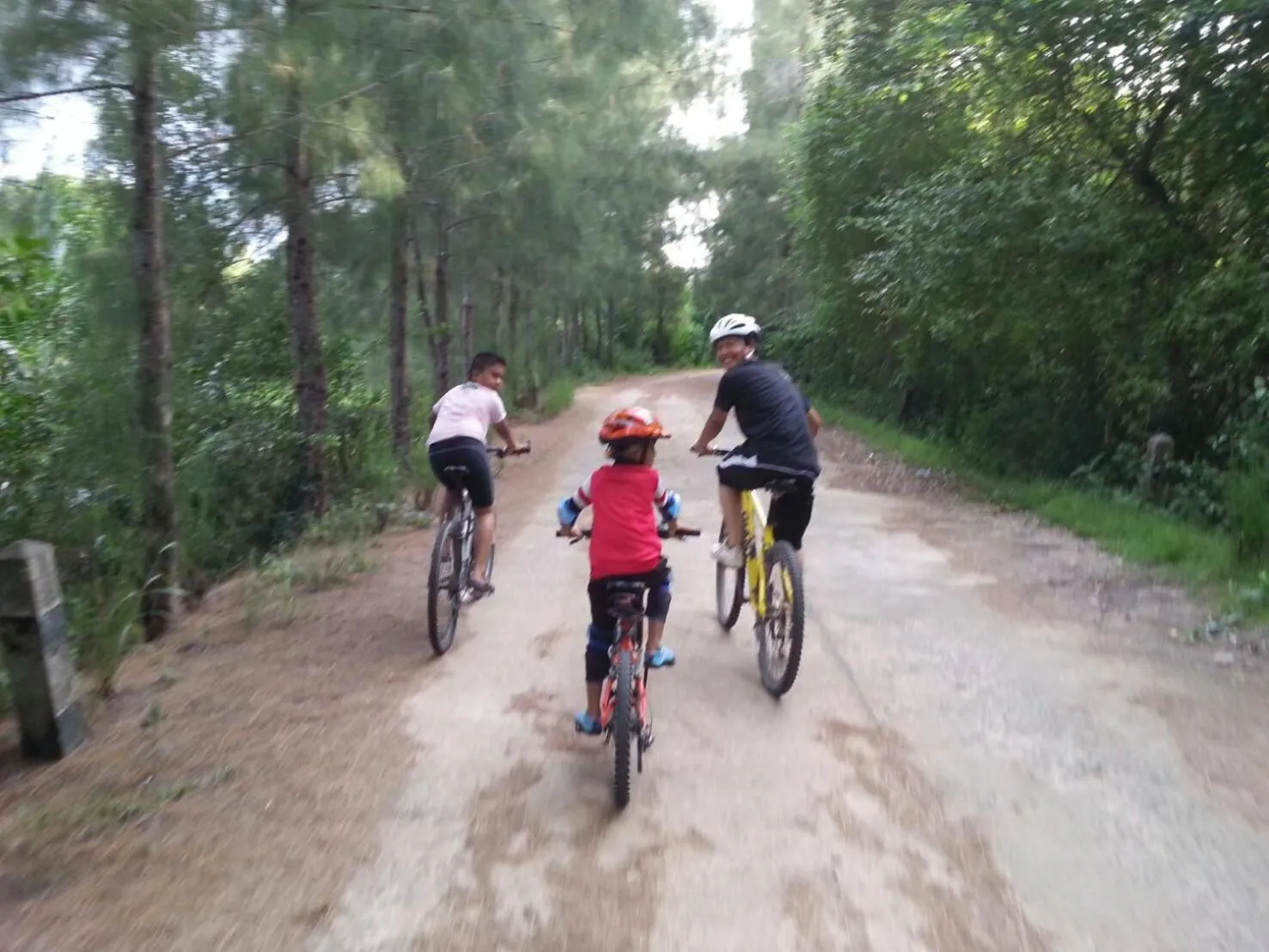Cycling in Suntisook Resort