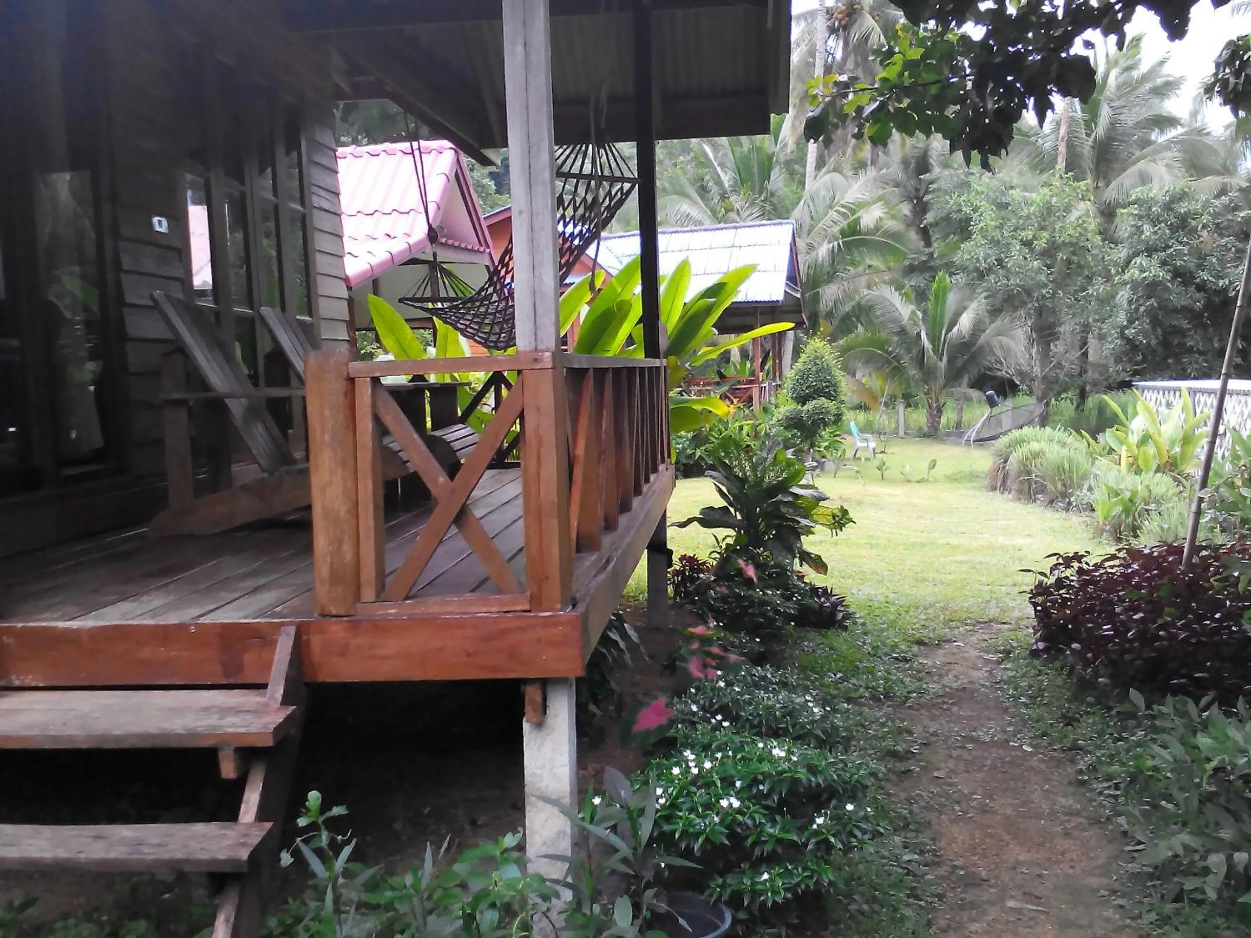 Patio in Suntisook Resort