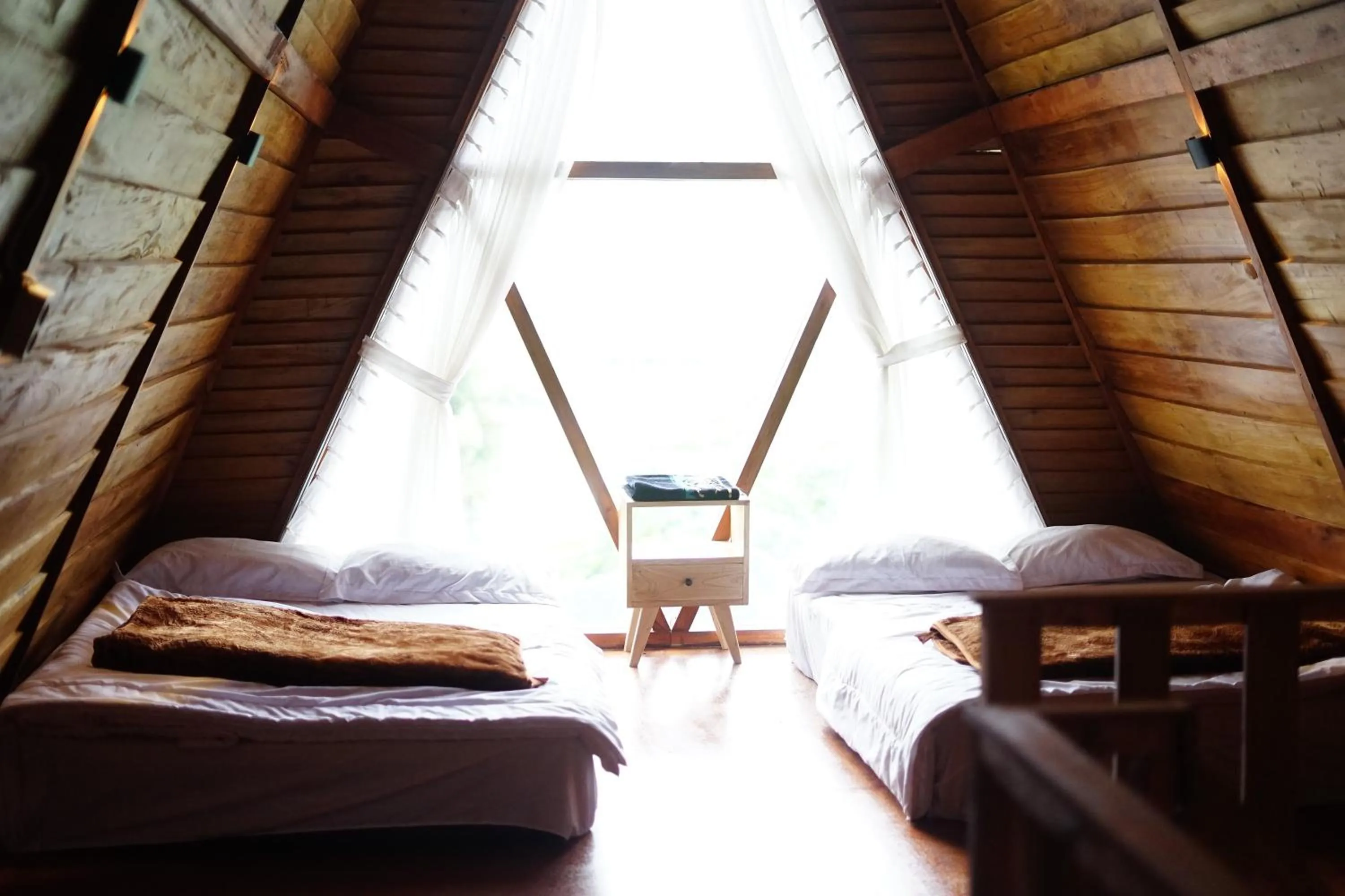 View (from property/room), Bed in Savana Cabin by Fifa Grup