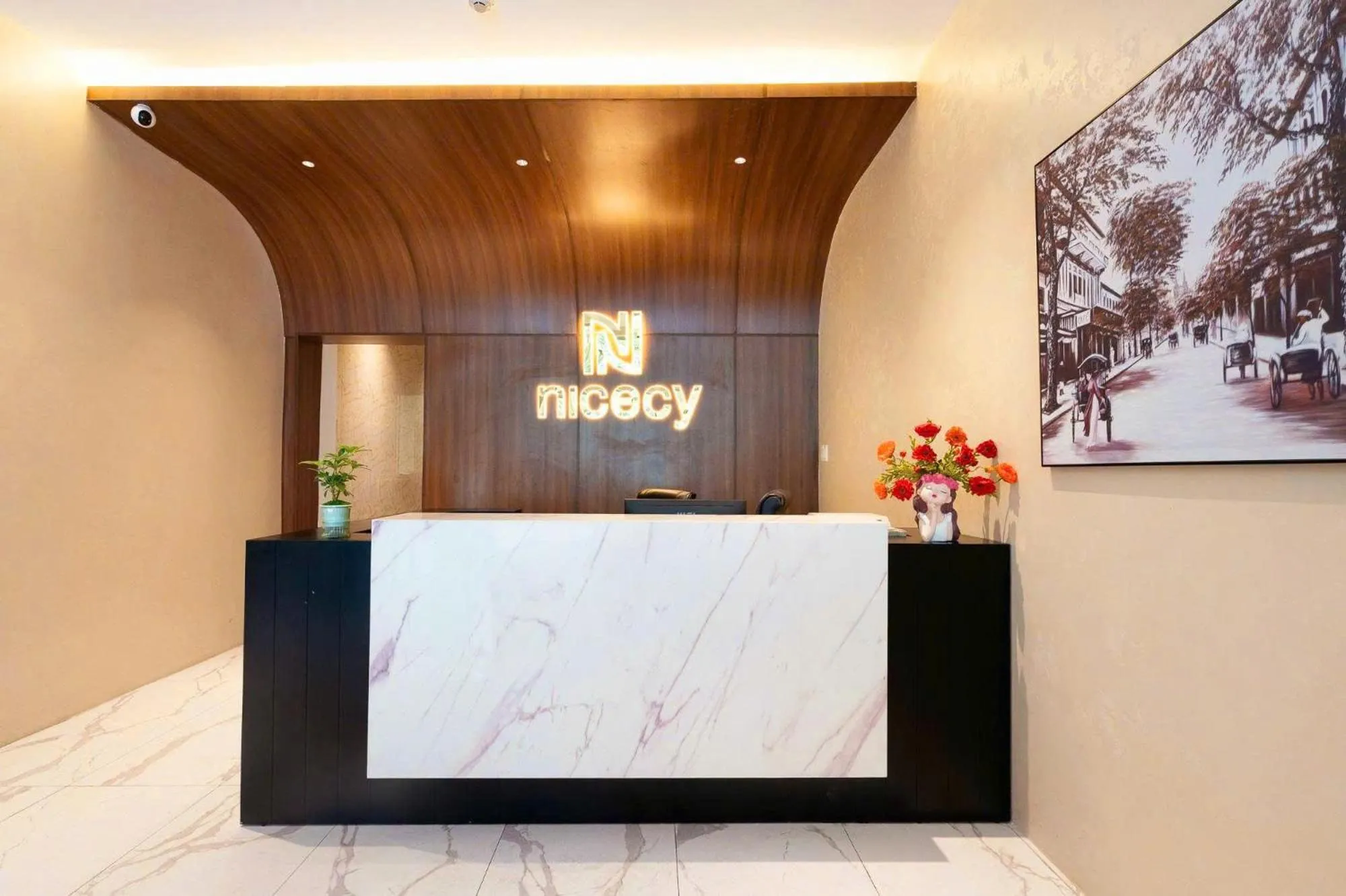 Property logo or sign in Nicecy Hotel - 218 Le Thanh Ton Street