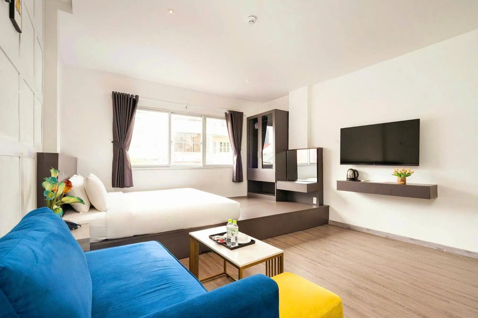 TV and multimedia, Bed in Nicecy Hotel - 218 Le Thanh Ton Street